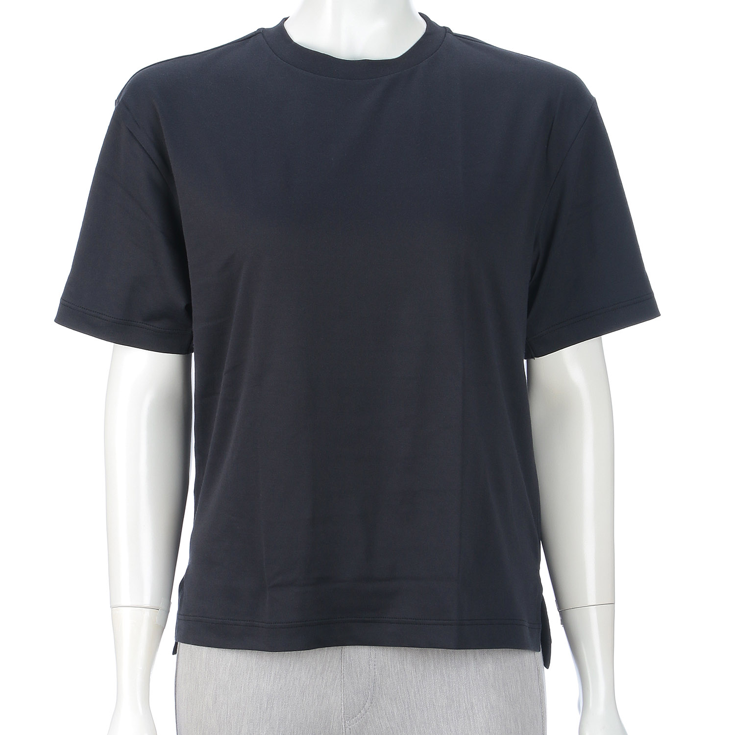 GUNZE 【Fitte】5分袖オーバーサイズTシャツ - 画像1