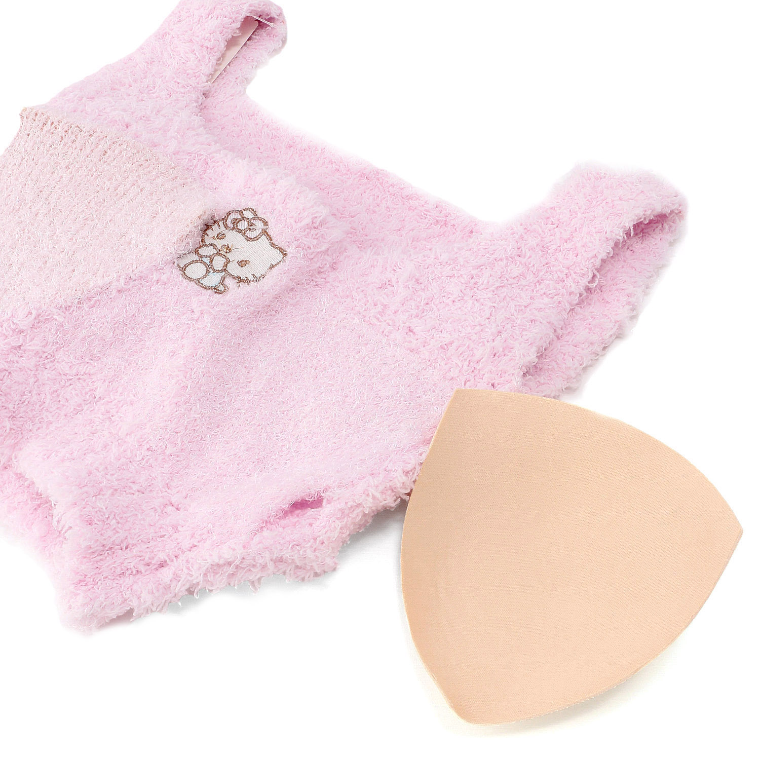 ふわふわインナー キティーハーフトップ（パッド入り） - 画像3