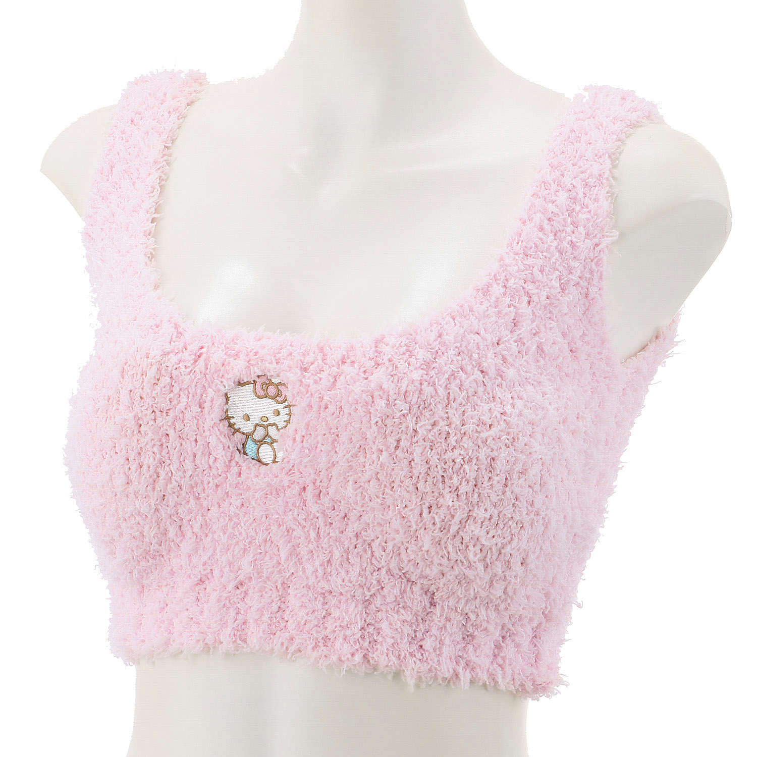 ふわふわインナー キティーハーフトップ（パッド入り）