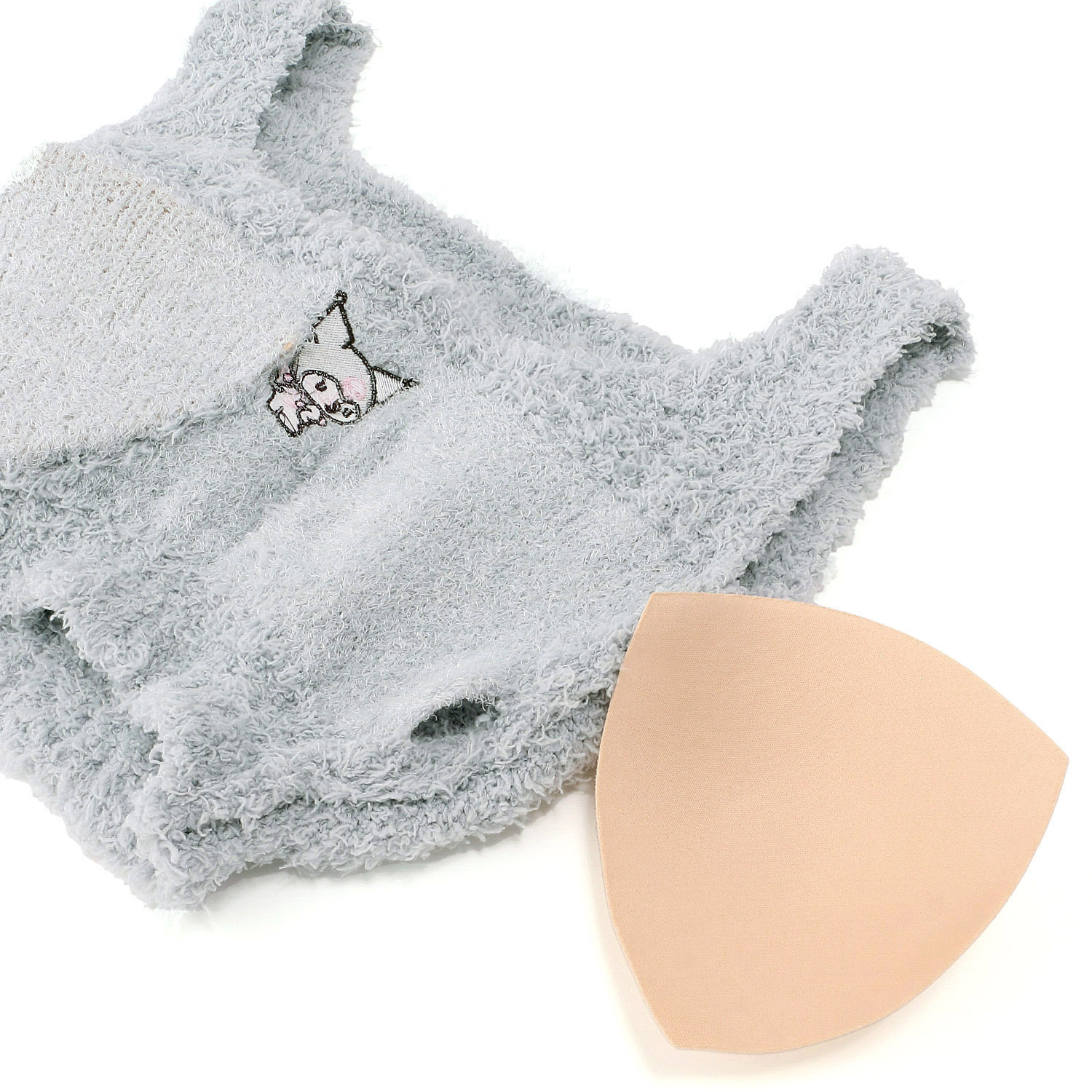 ふわふわインナー クロミ ハーフトップ（パッド入り） - 画像3