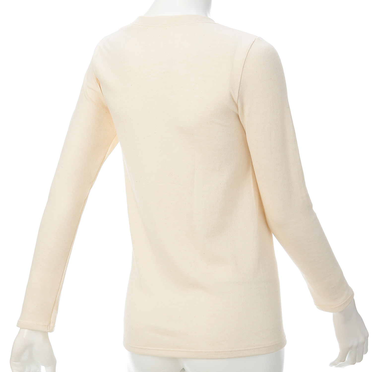 肌ごころby FOODtextile  長袖ラウンドネックML - 画像2