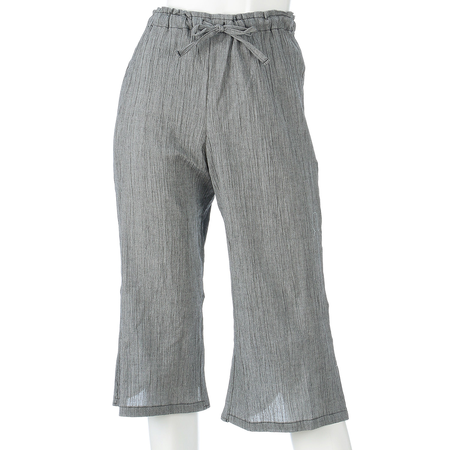 Rela＊room7分丈ワイドボトム