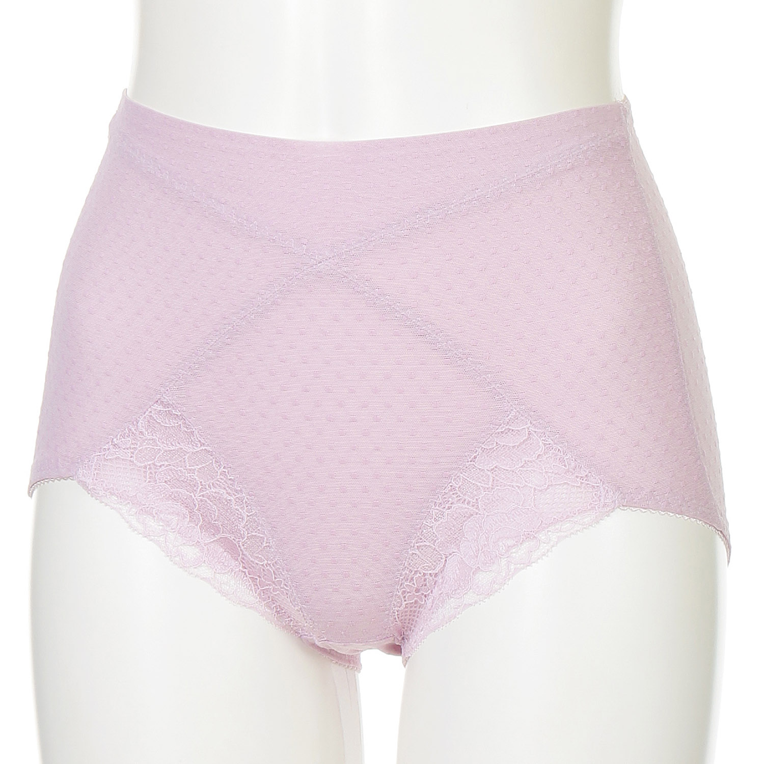 ソフトスタイレット ショートガードル  ペールラベンダー LL - 画像2