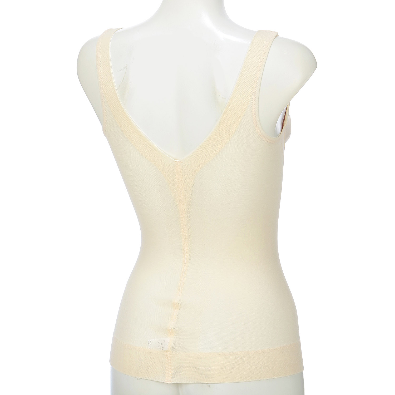 綿メッシュボディシェイパー ベージュ3L ジョワイユ - 画像2