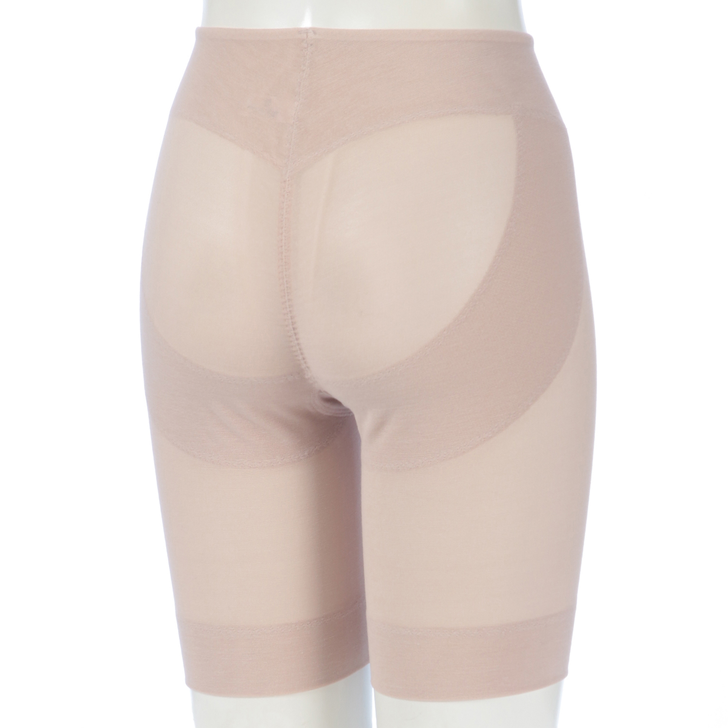 綿メッシュロングボトムソフトモカ3L ジョワイユ - 画像2