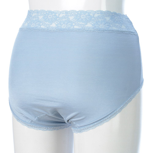 【仕様変更】ジョワイユ 裏綿ストレッチショーツ スタンダード LL - 画像4