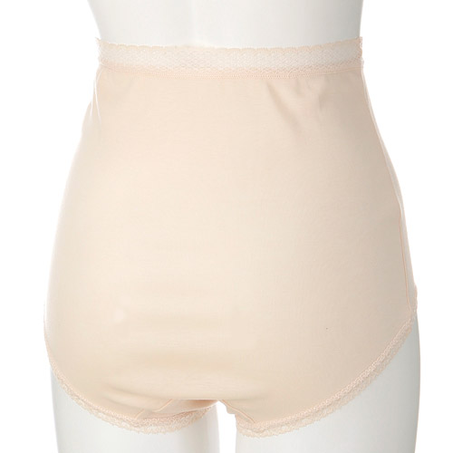 NEW リプセコットンハイウエストショーツ ベージュ M - 画像2