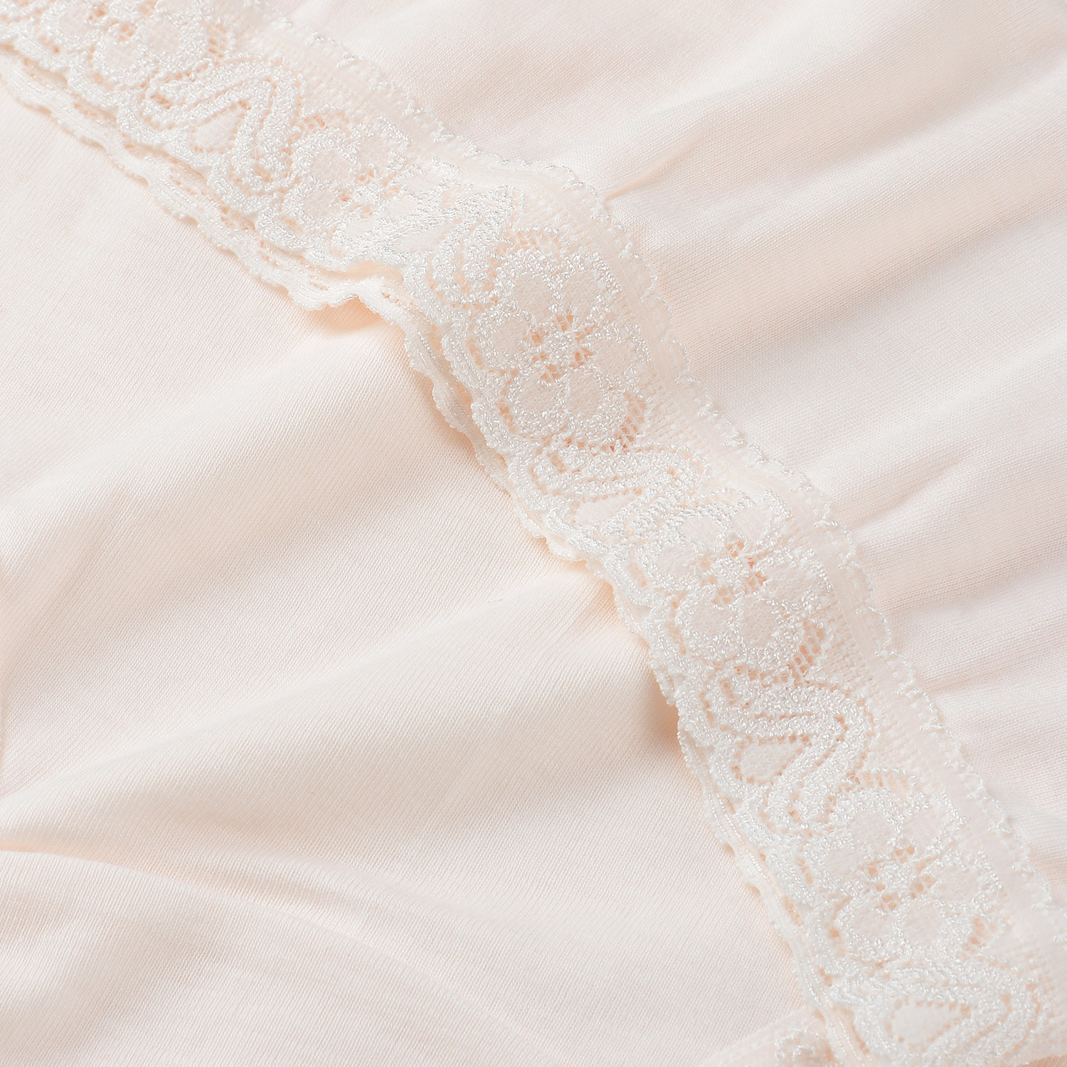 NEW リプセコットンハイウエストショーツ ピンク L - 画像3