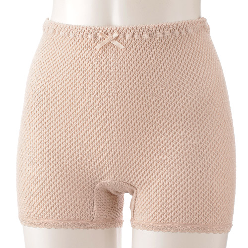 1分丈ショーツ ライトモカ M エトワール841