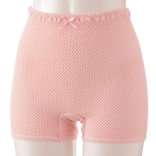 エトワール841 1分丈ショーツ ピーチ L