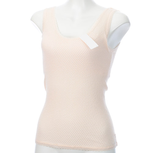 カップ付タンクトップ M ペールピンク エトワール841