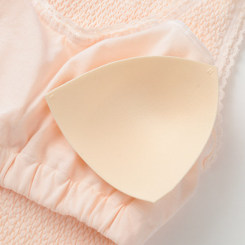 カップ付タンクトップ L ペールピンク エトワール841 - 画像3