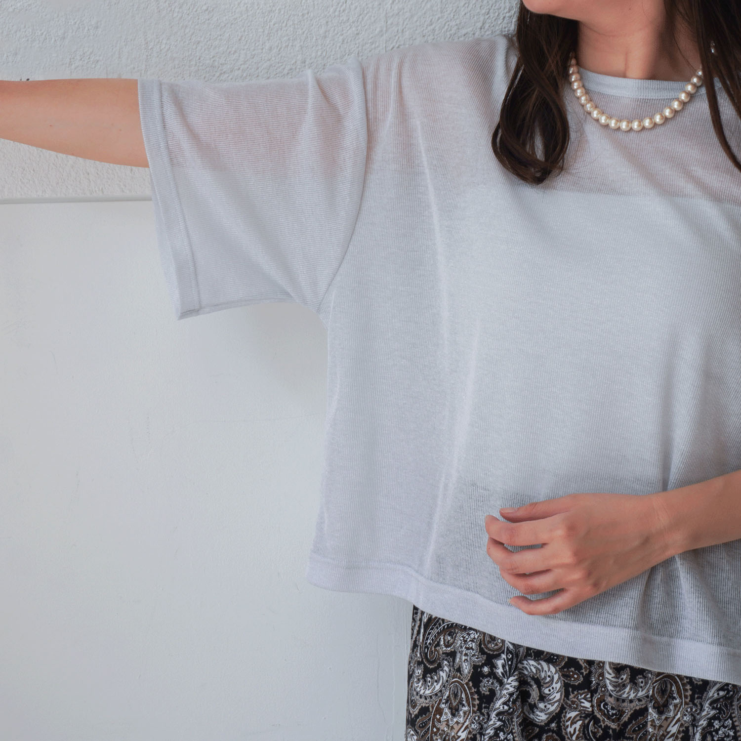 【Insta Live】シアーラメテレコプルオーバー - 画像12