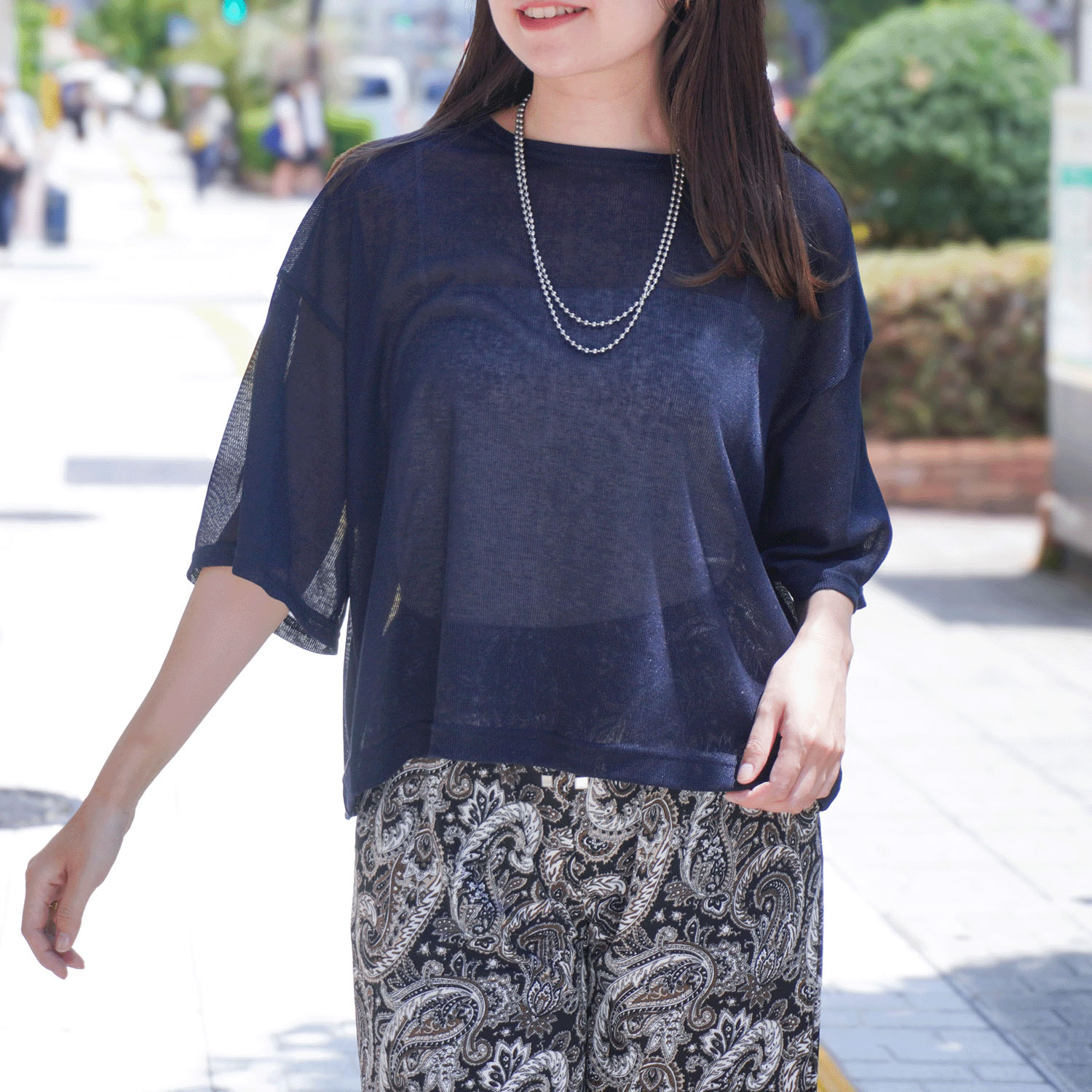 【Insta Live】シアーラメテレコプルオーバー - 画像3