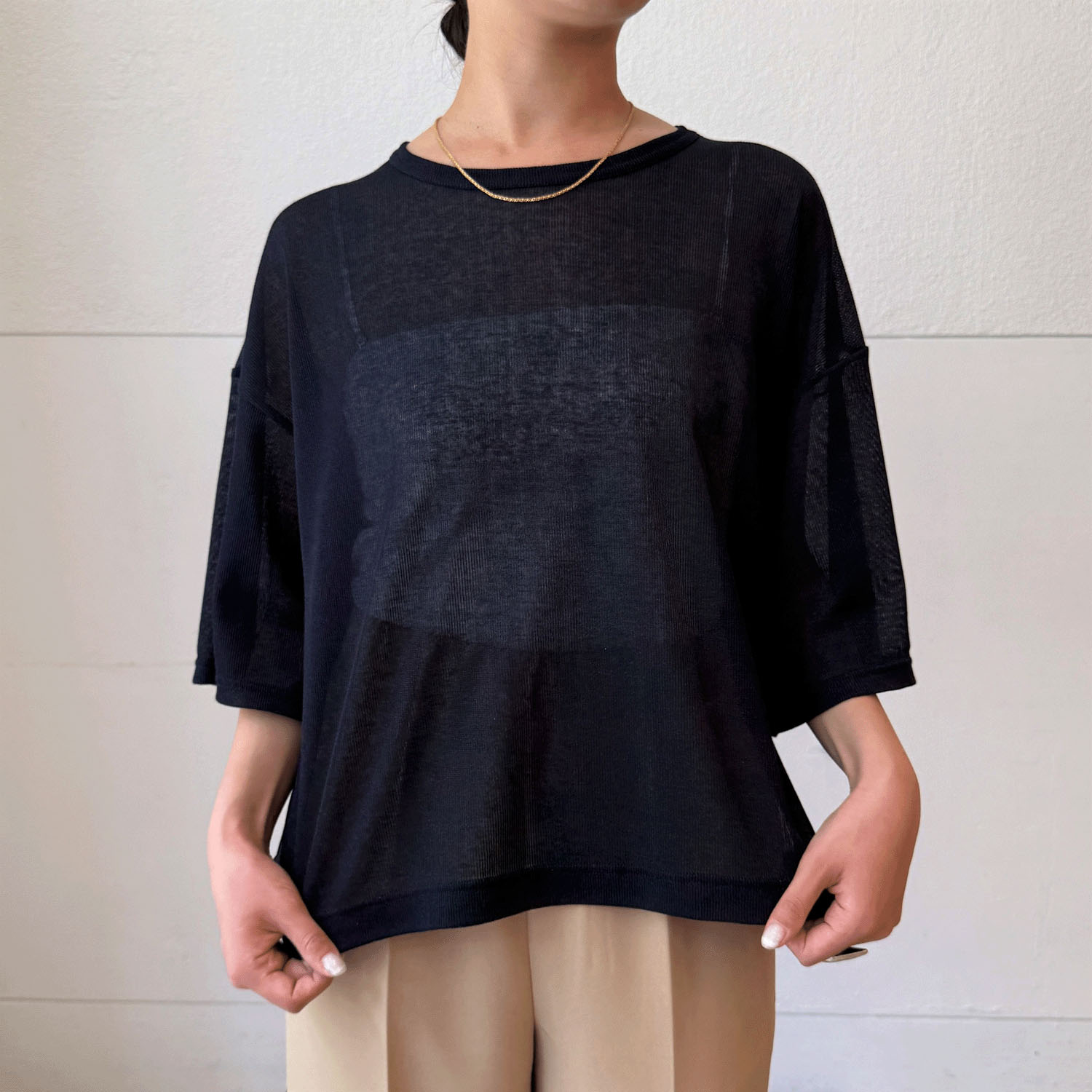 【Insta Live】シアーラメテレコプルオーバー - 画像43