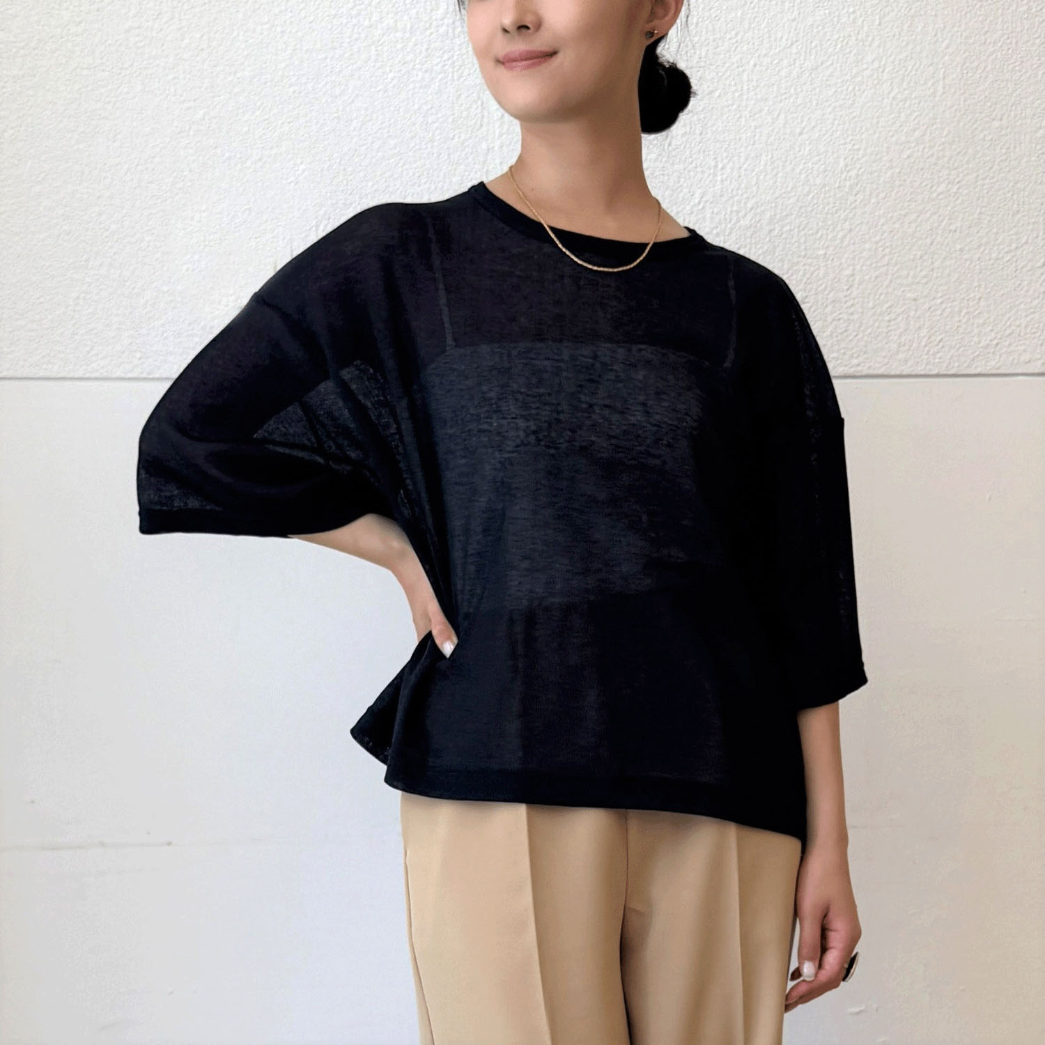 【Insta Live】シアーラメテレコプルオーバー - 画像45