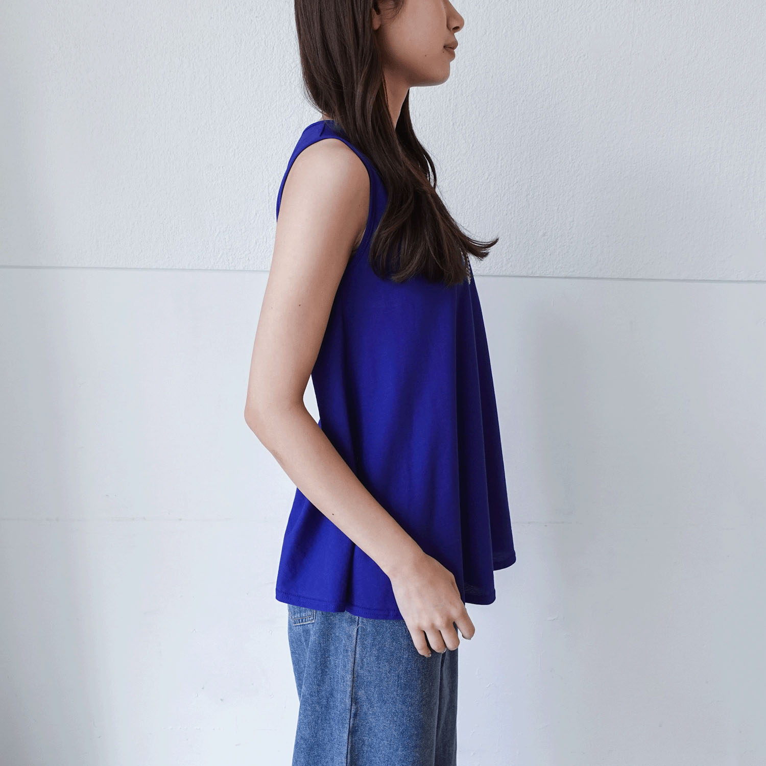 クールフレアーノースリーブカットソー - 画像15