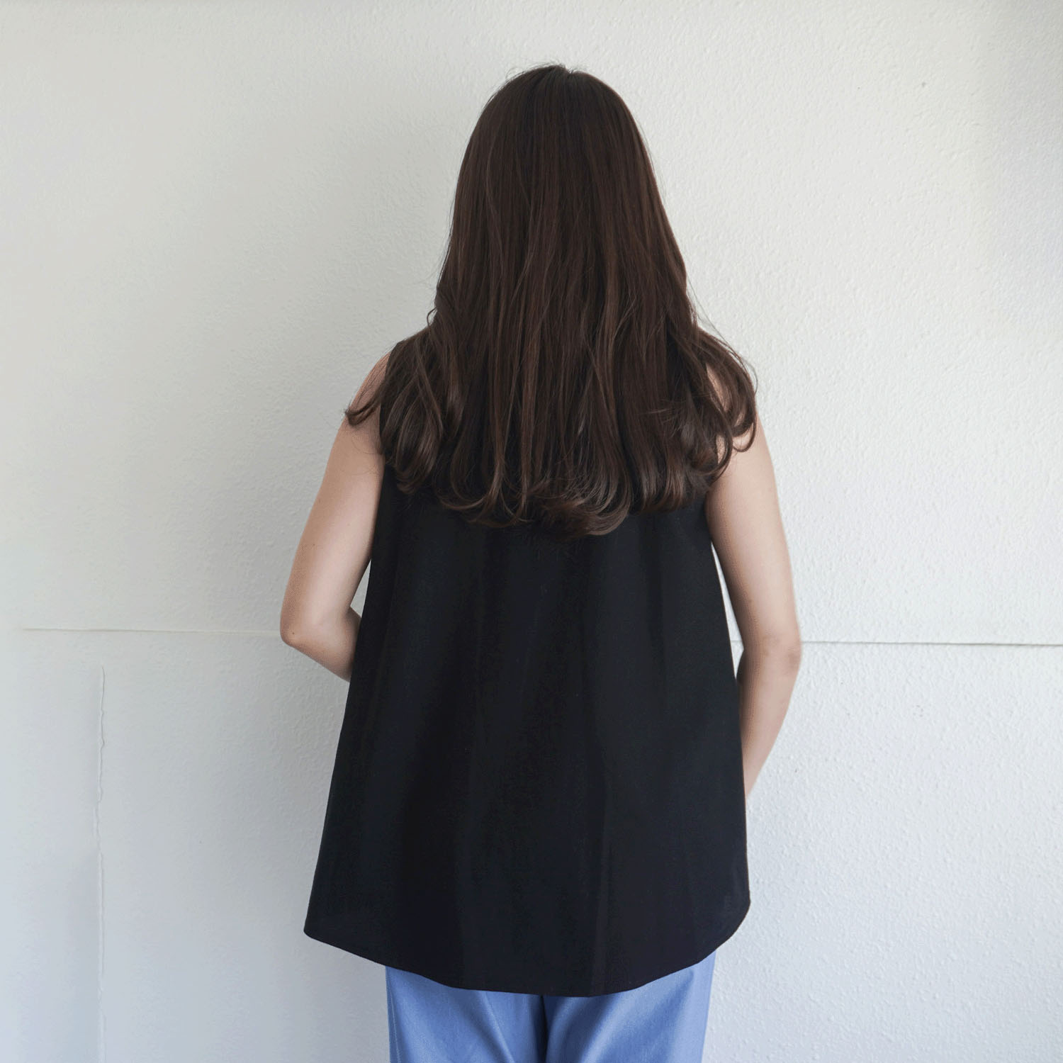 クールフレアーノースリーブカットソー - 画像5