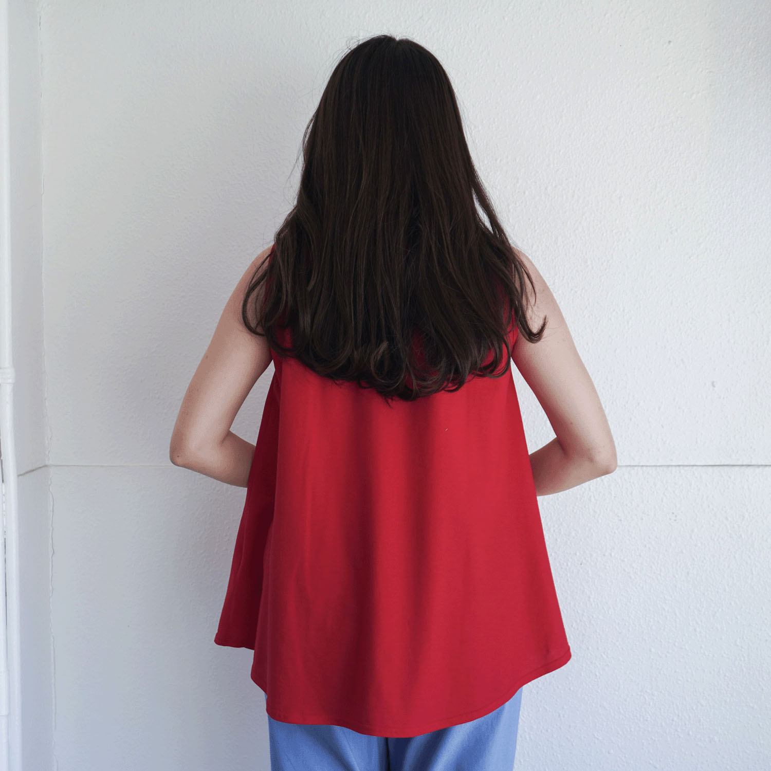 クールフレアーノースリーブカットソー - 画像10