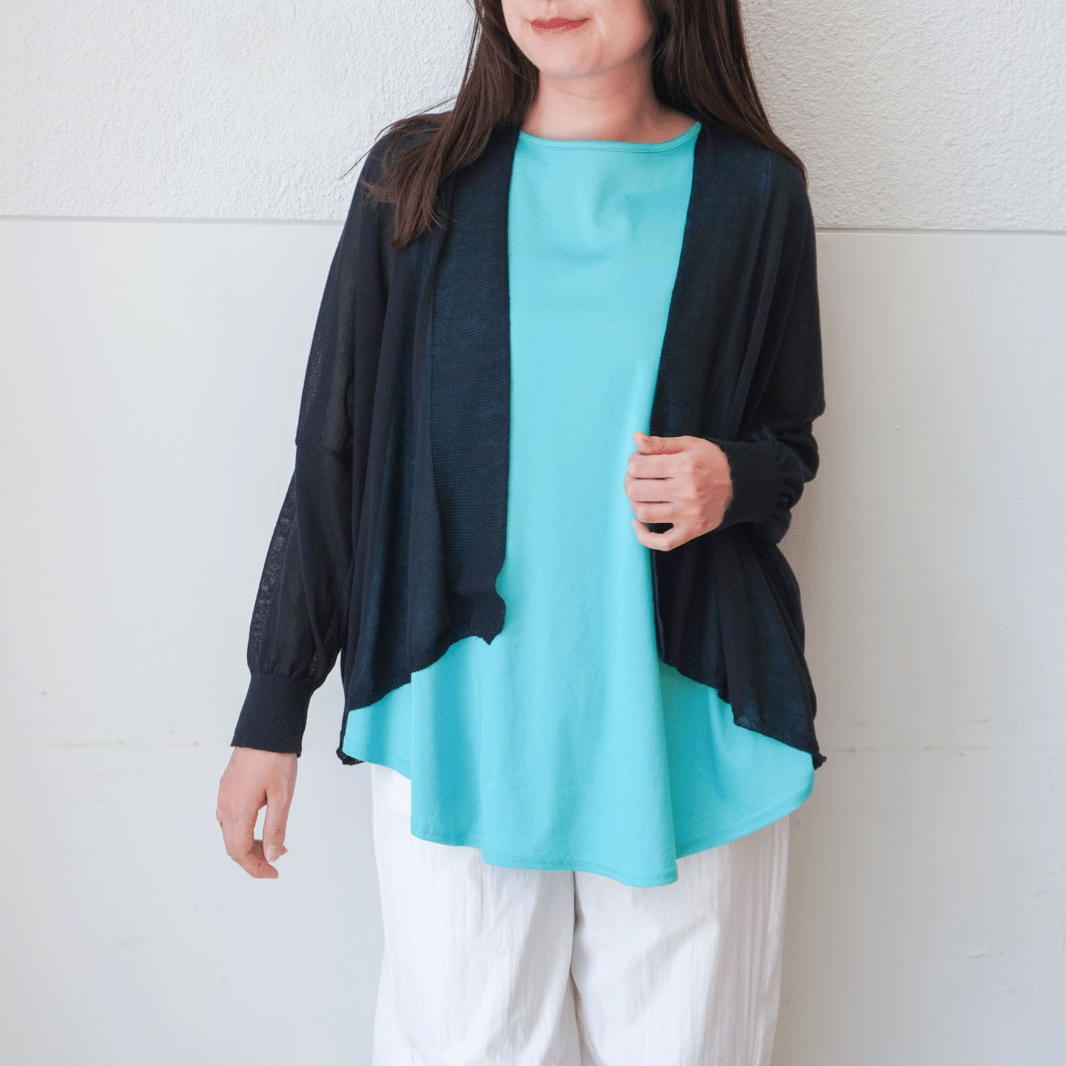 【Insta Live】ナノシアドレープノースリーブカットソー - 画像19