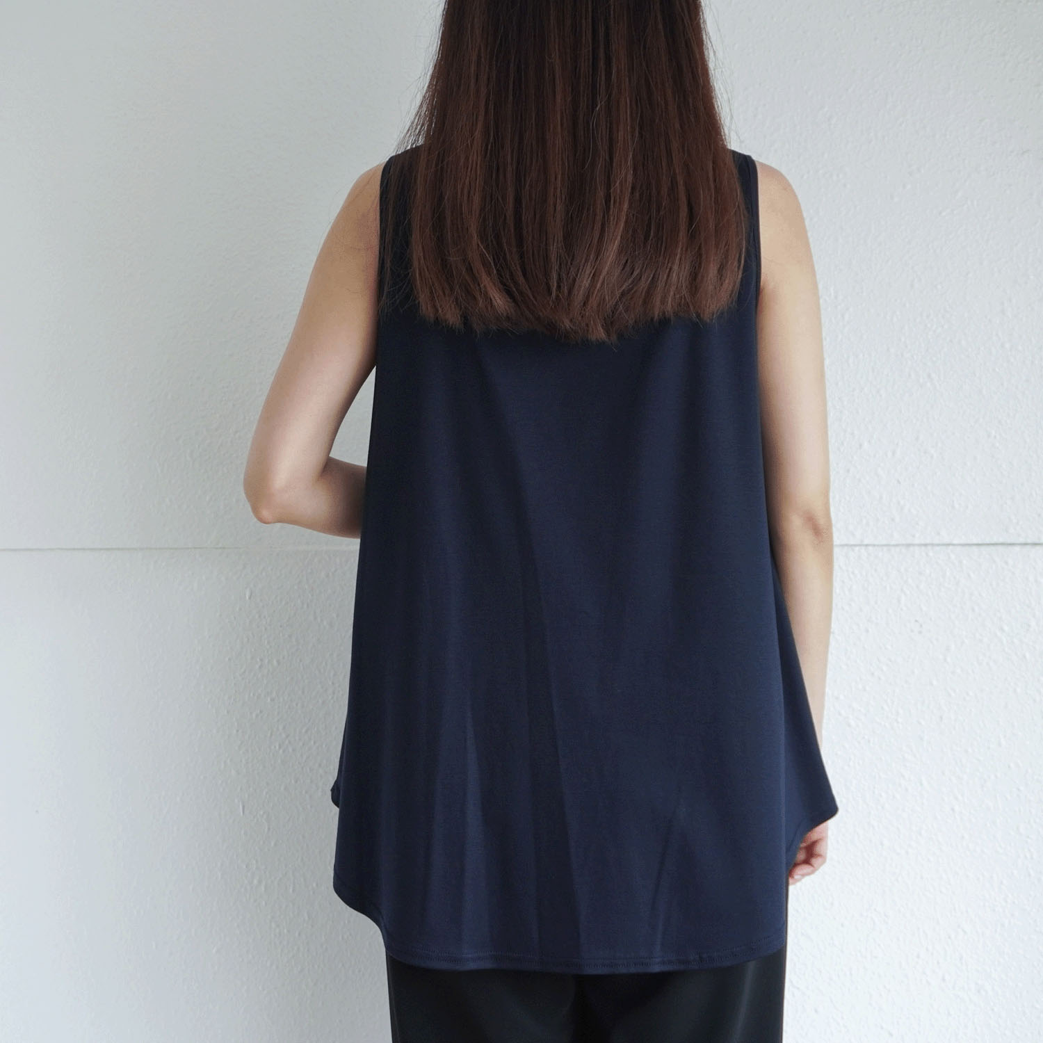 【Insta Live】ナノシアドレープノースリーブカットソー - 画像40