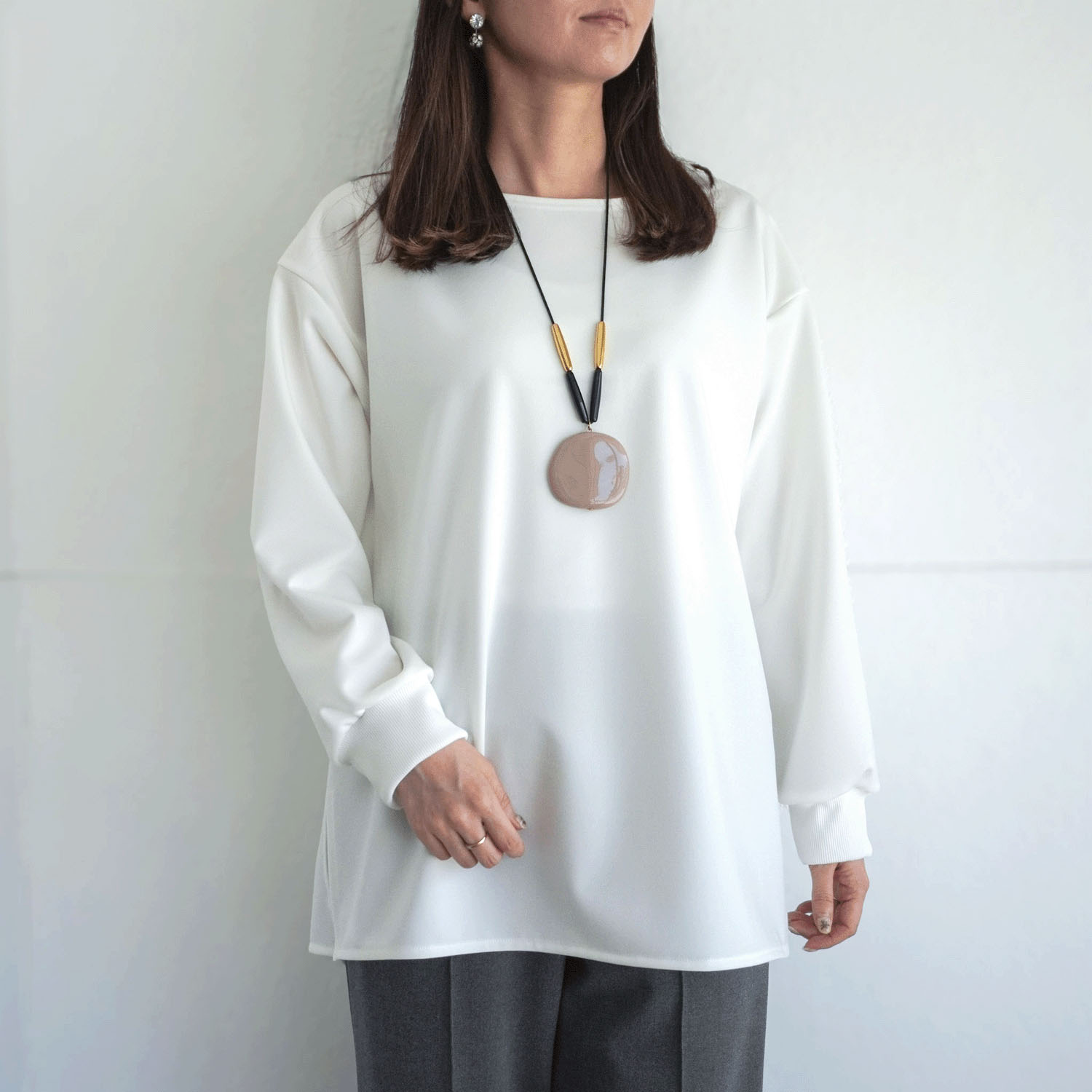 【Insta Live】ブラウスフィーリングプルオーバー - 画像1