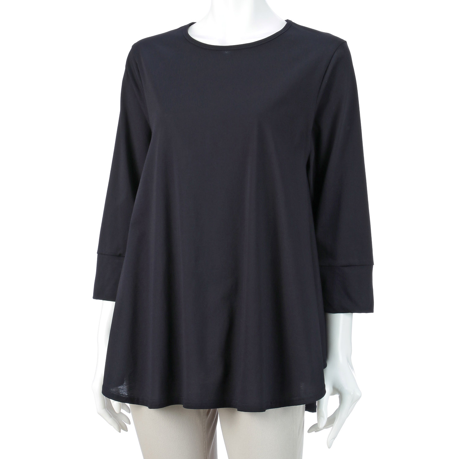 プリマシャインドレープ8分袖チュニック - 画像43