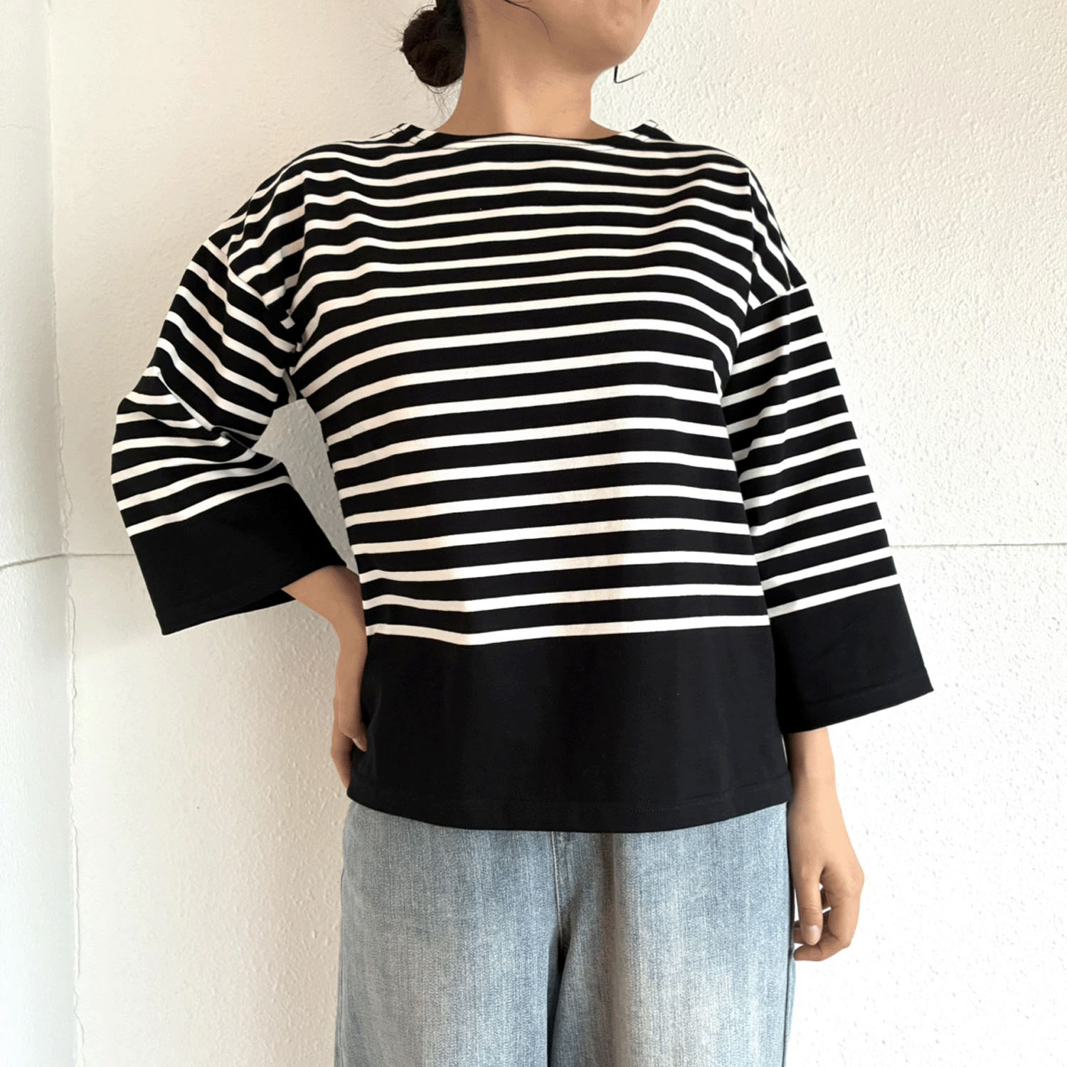 【Insta Live】パネルボーダープルオーバー - 画像2