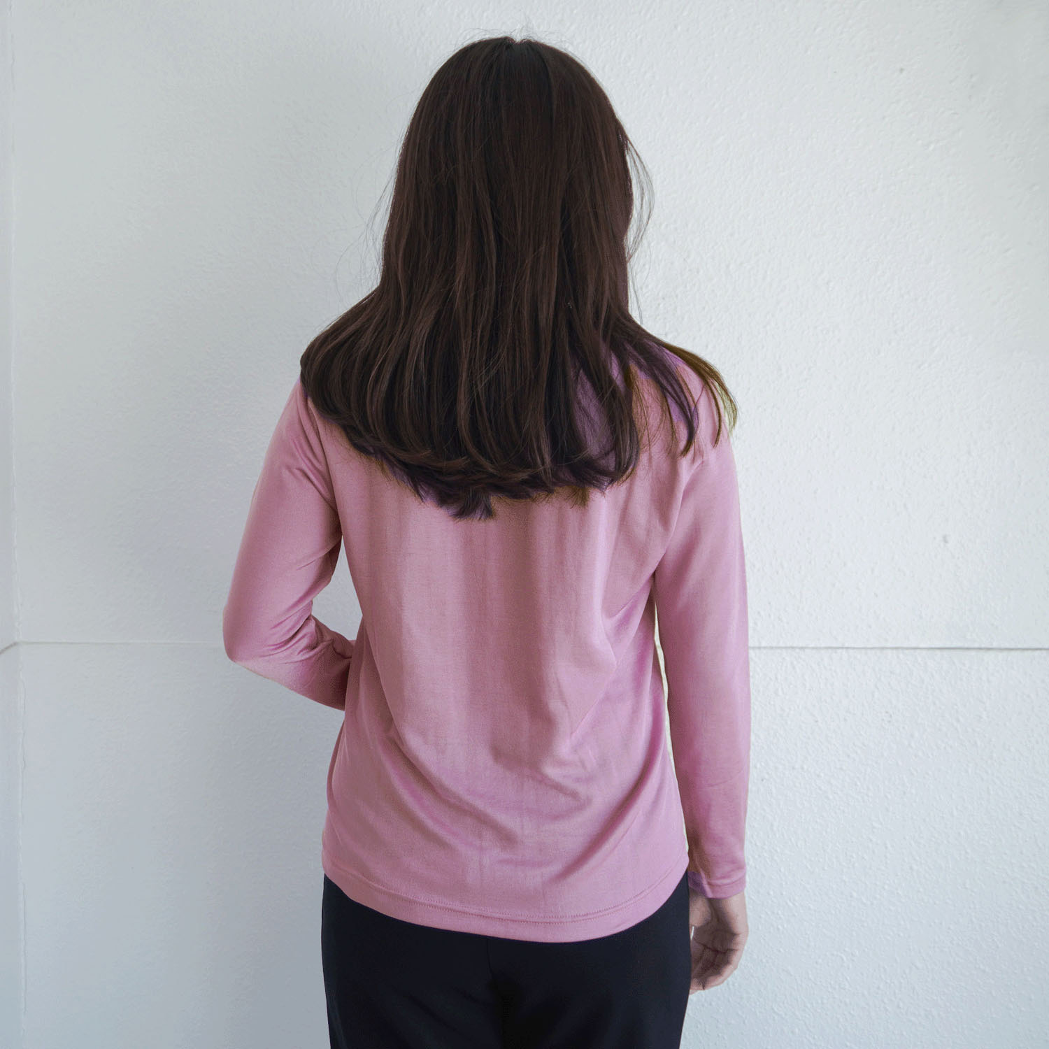 ジョワイユ裏綿丸首Tシャツ M・Lサイズ - 画像3