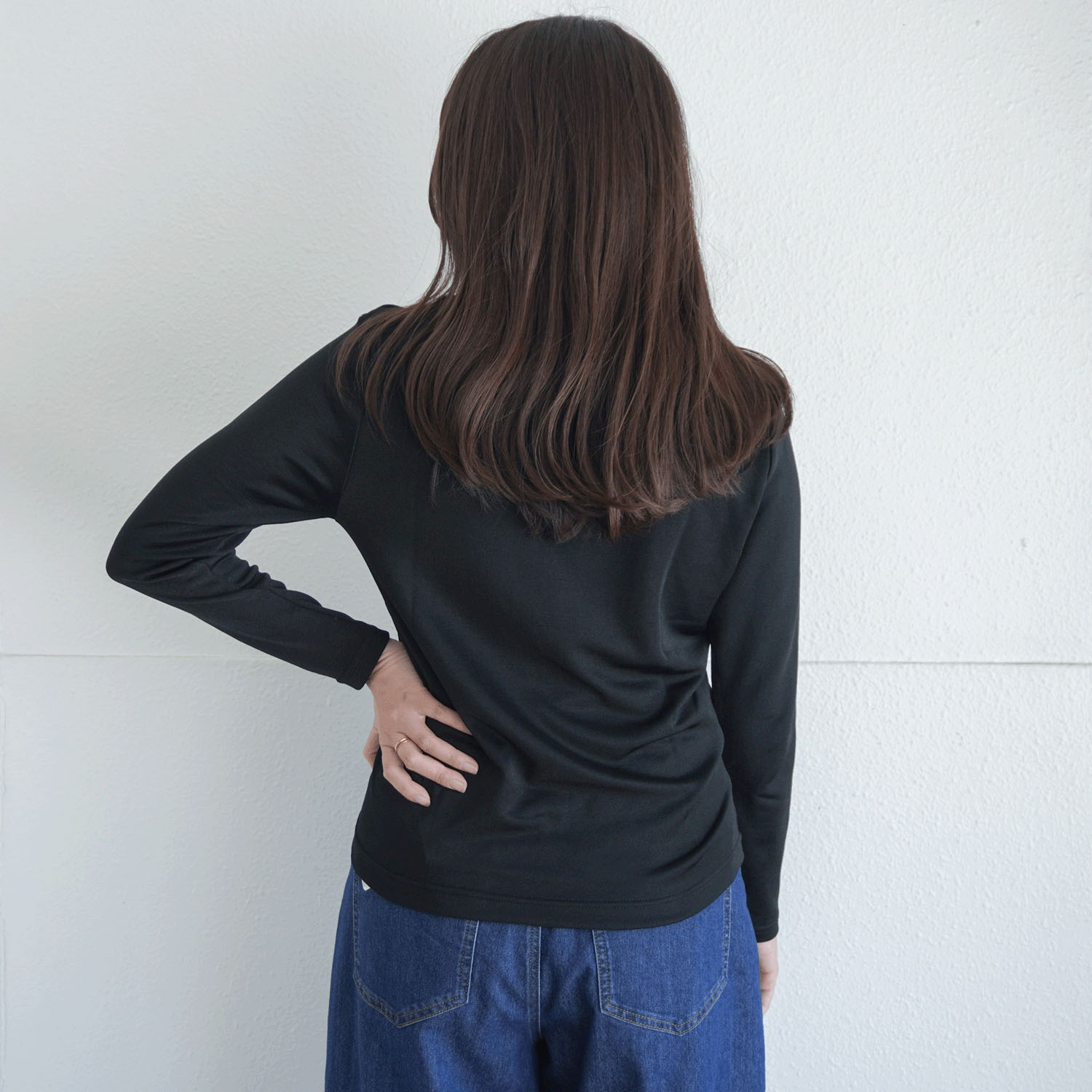 ジョワイユ裏綿丸首Tシャツ  LL - 画像15