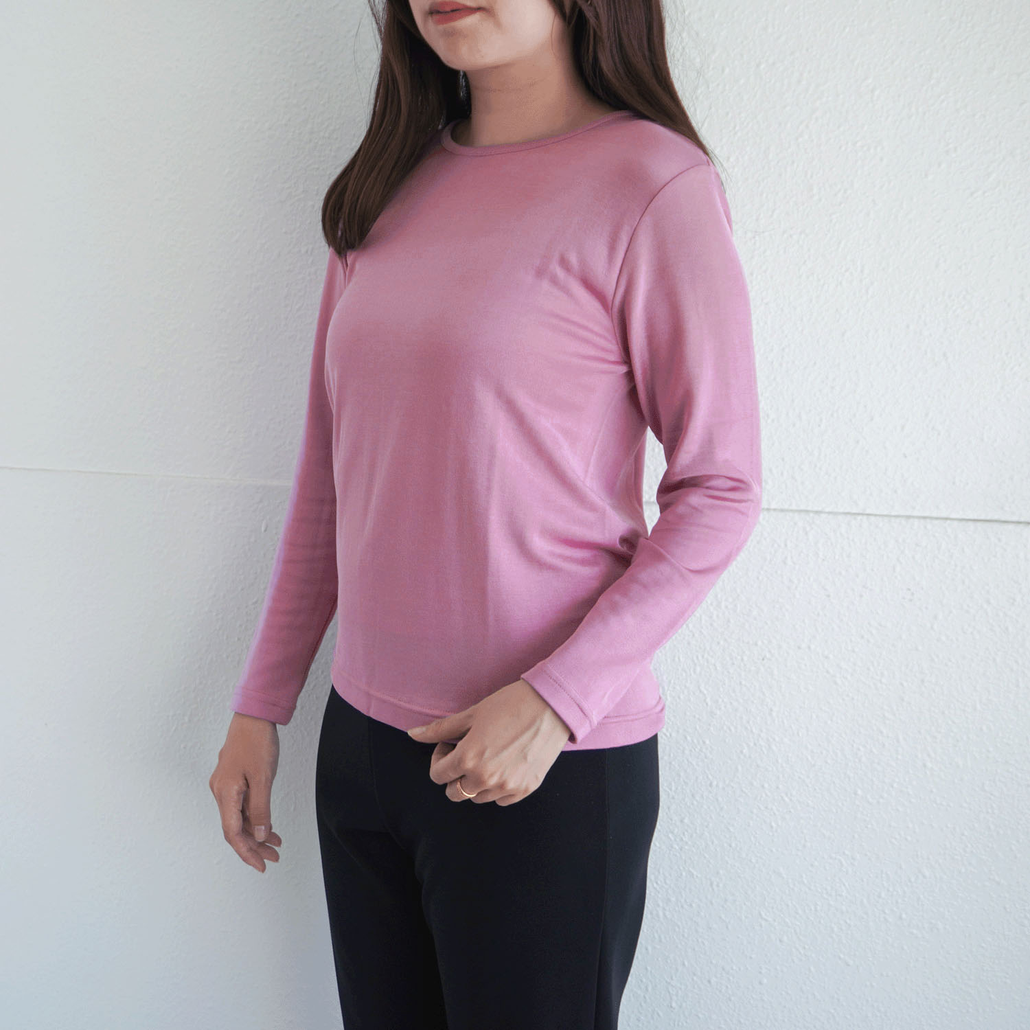 ジョワイユ裏綿丸首Tシャツ  LL - 画像20