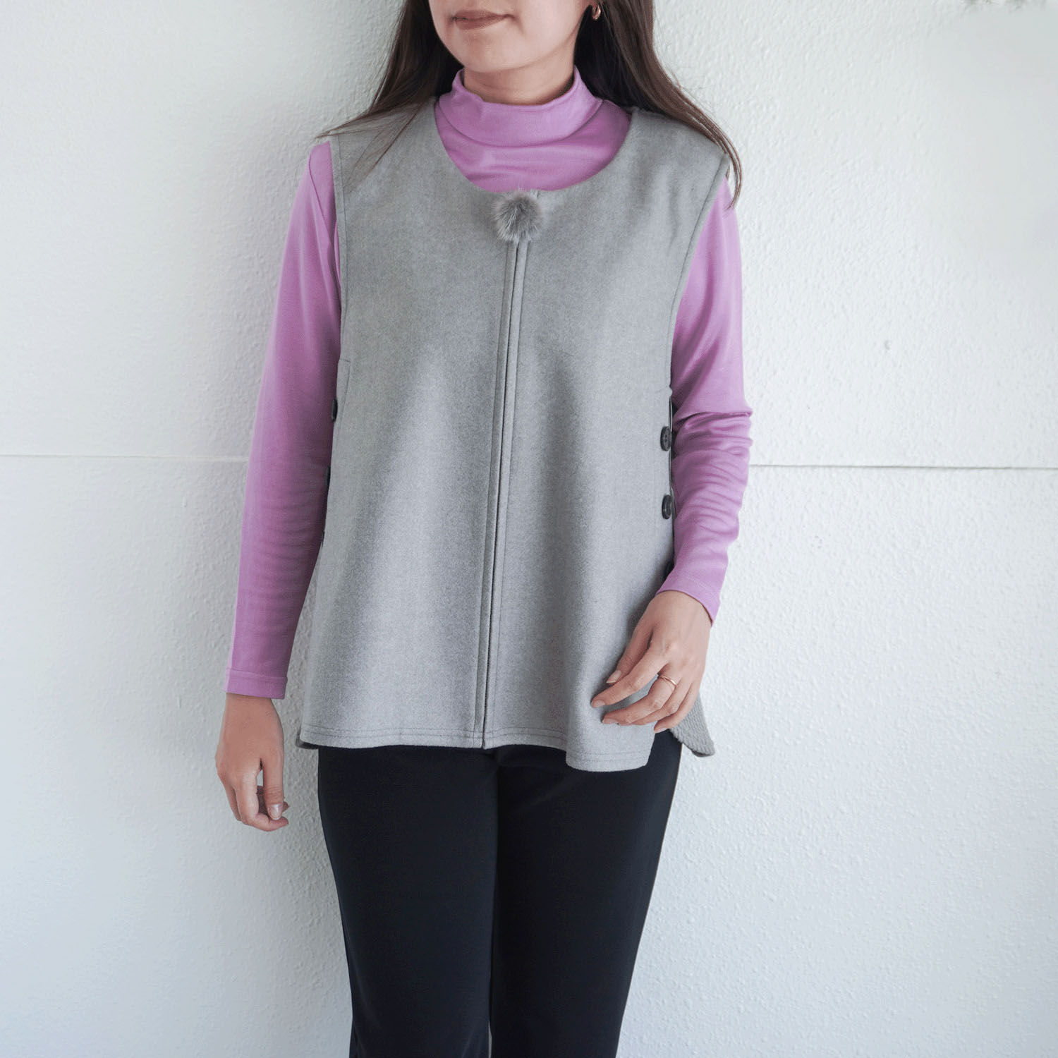 ジョワイユ裏綿ハイネックTシャツ LLサイズ - 画像19