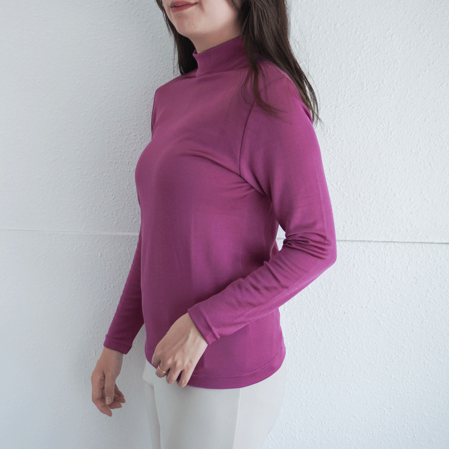 ジョワイユ裏綿ハイネックTシャツ LLサイズ - 画像25