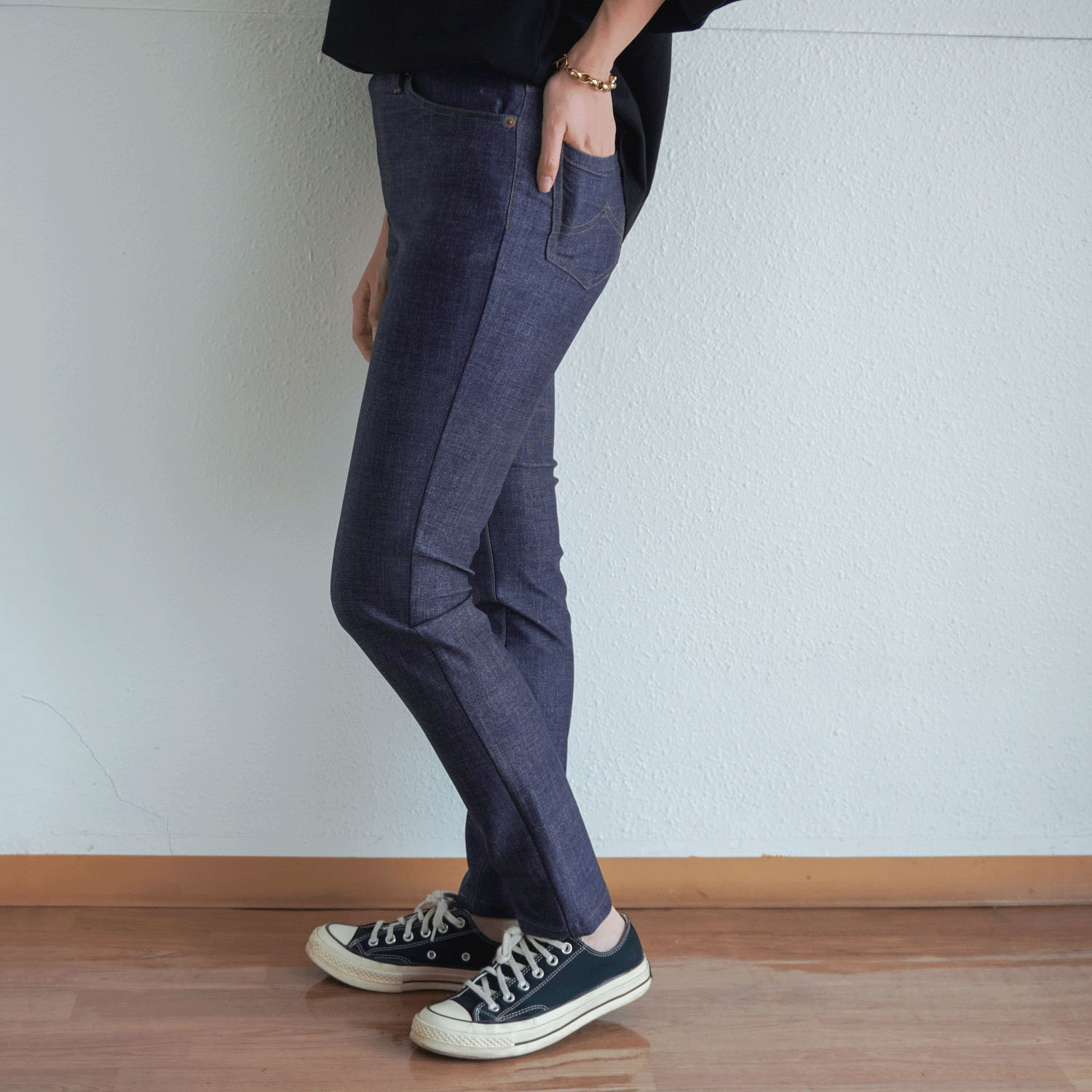 210ボブソン デニムハイテンションスリムパンツ - 画像2