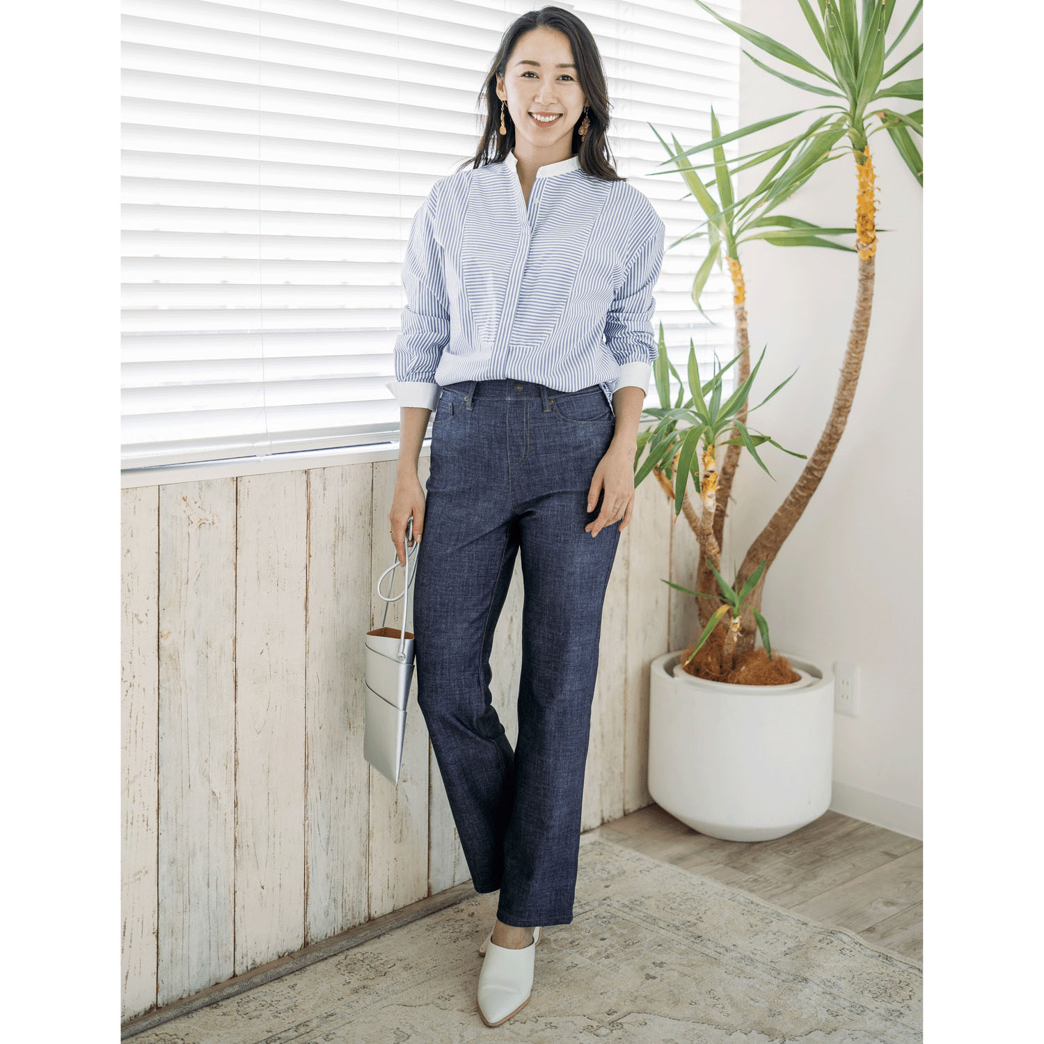 210ボブソン デニムハイテンションストレートパンツ - 画像4