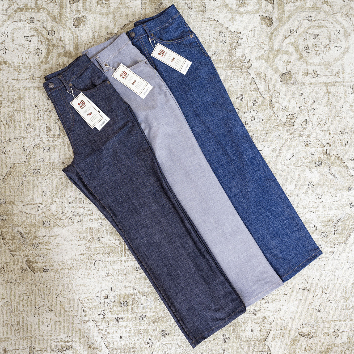 210ボブソン デニムハイテンションストレートパンツ - 画像6