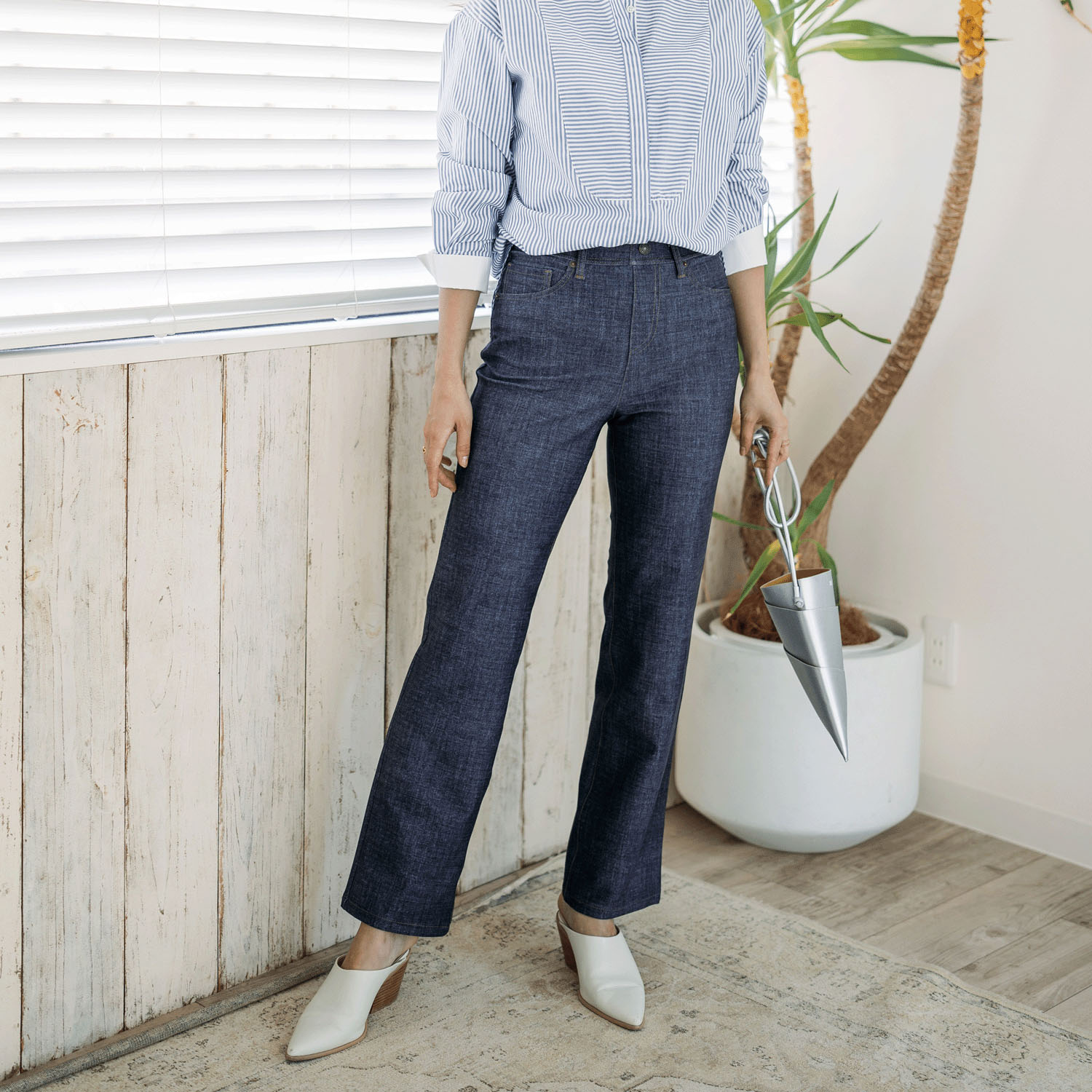 210ボブソン デニムハイテンションストレートパンツ - 画像9