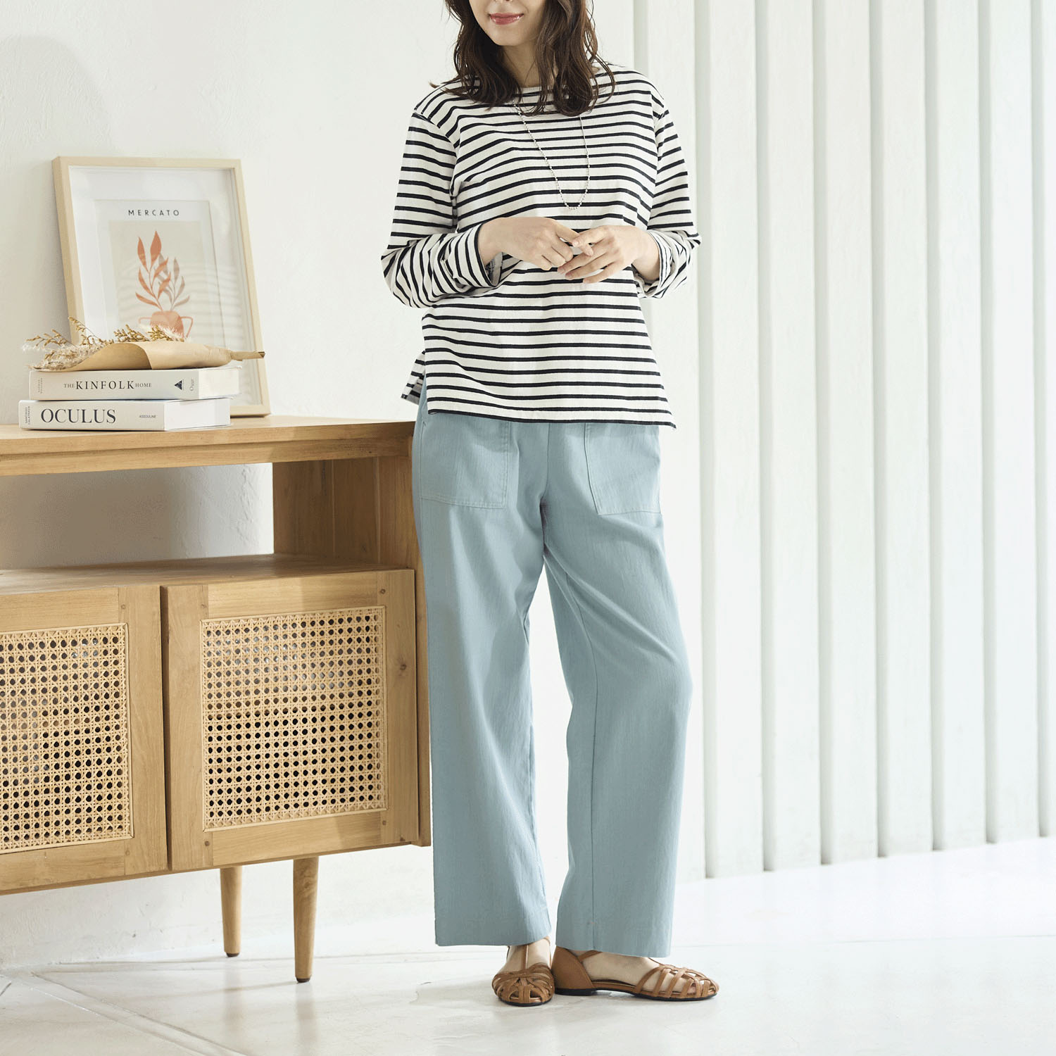 Reginetta コットンスラブ・ベイカーワイド - 画像13