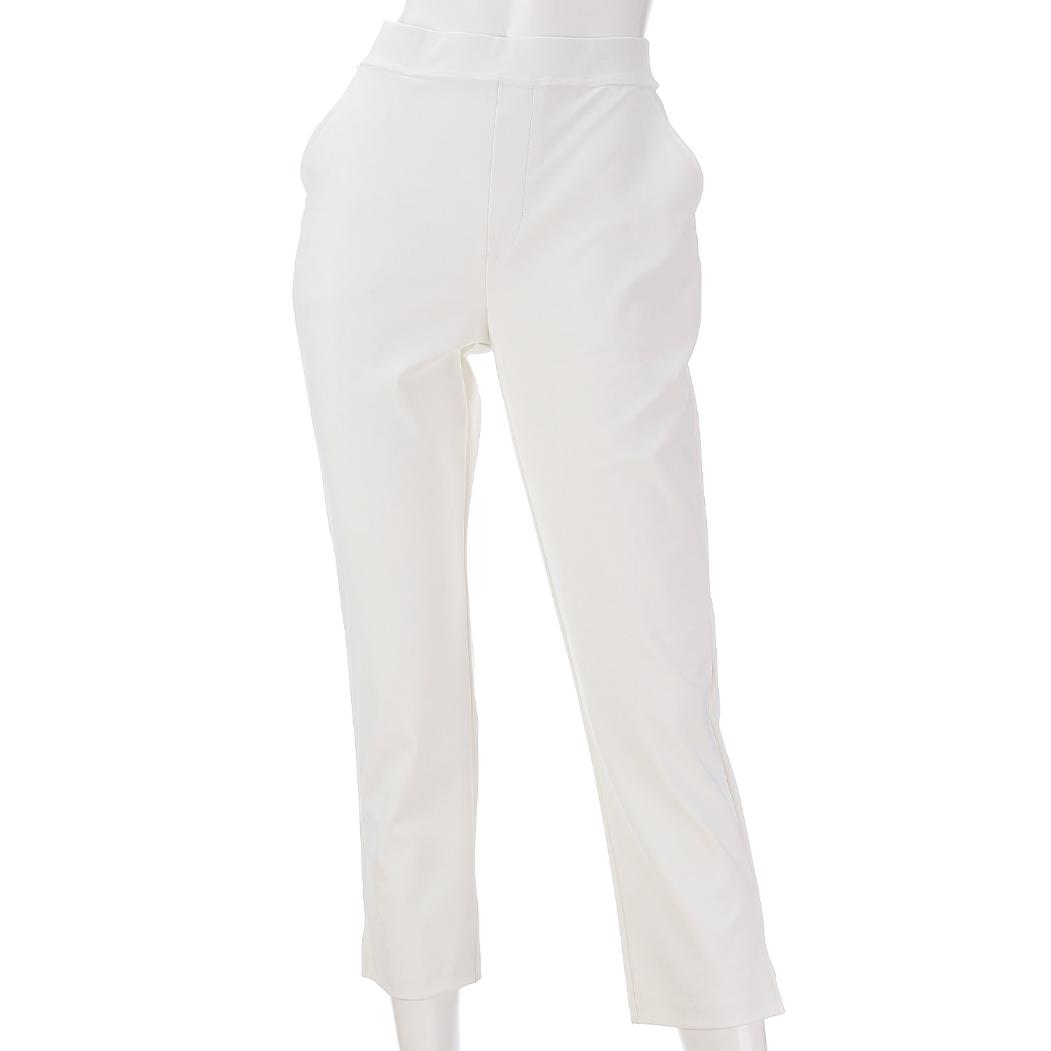 Reginetta ドライモーメント・前ポケット裾スリムパンツ - 画像4