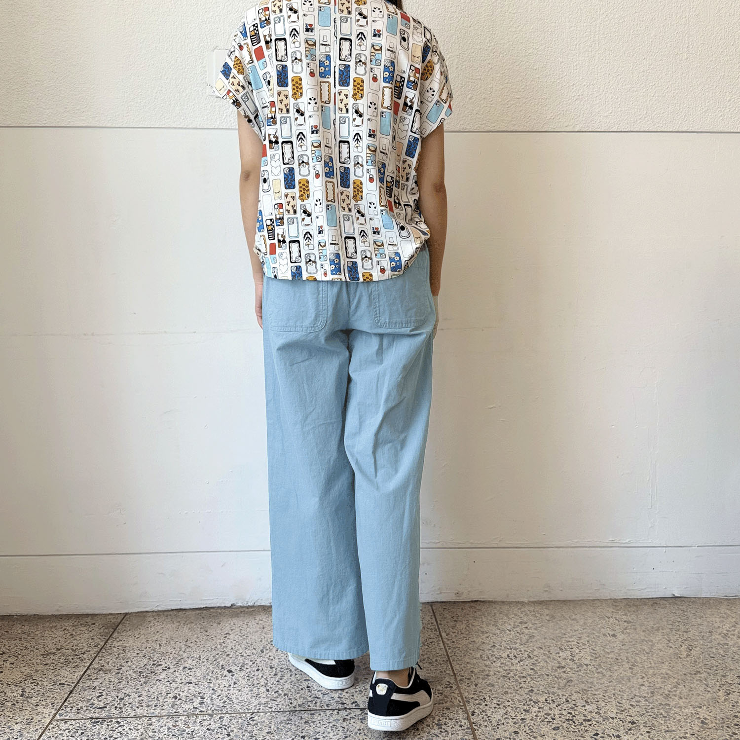 綿スラブバギーパンツ - 画像10