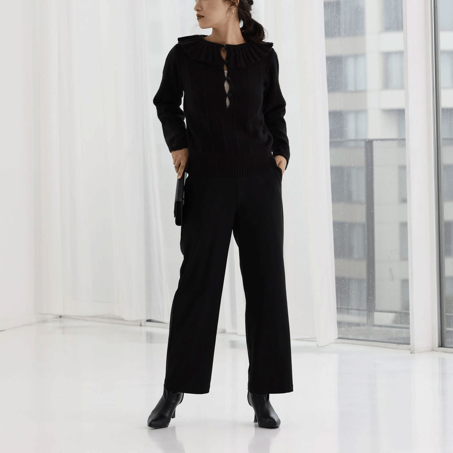 【Insta Live】TAKUMIBA エアシルキーLW・前ポケットワイドストレート - 画像3