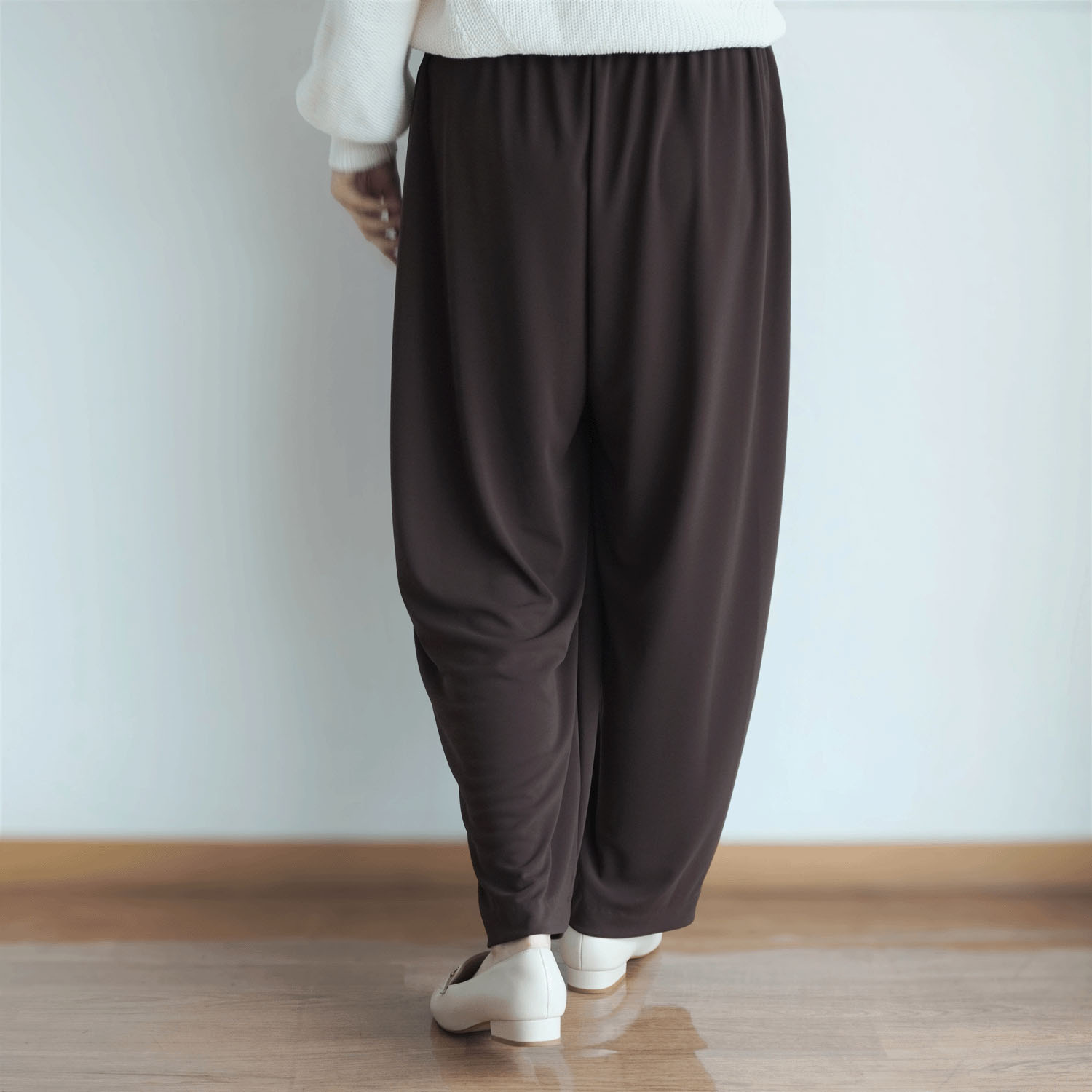 【Insta Live】タックワン ペオススムースコクーンパンツ - 画像17