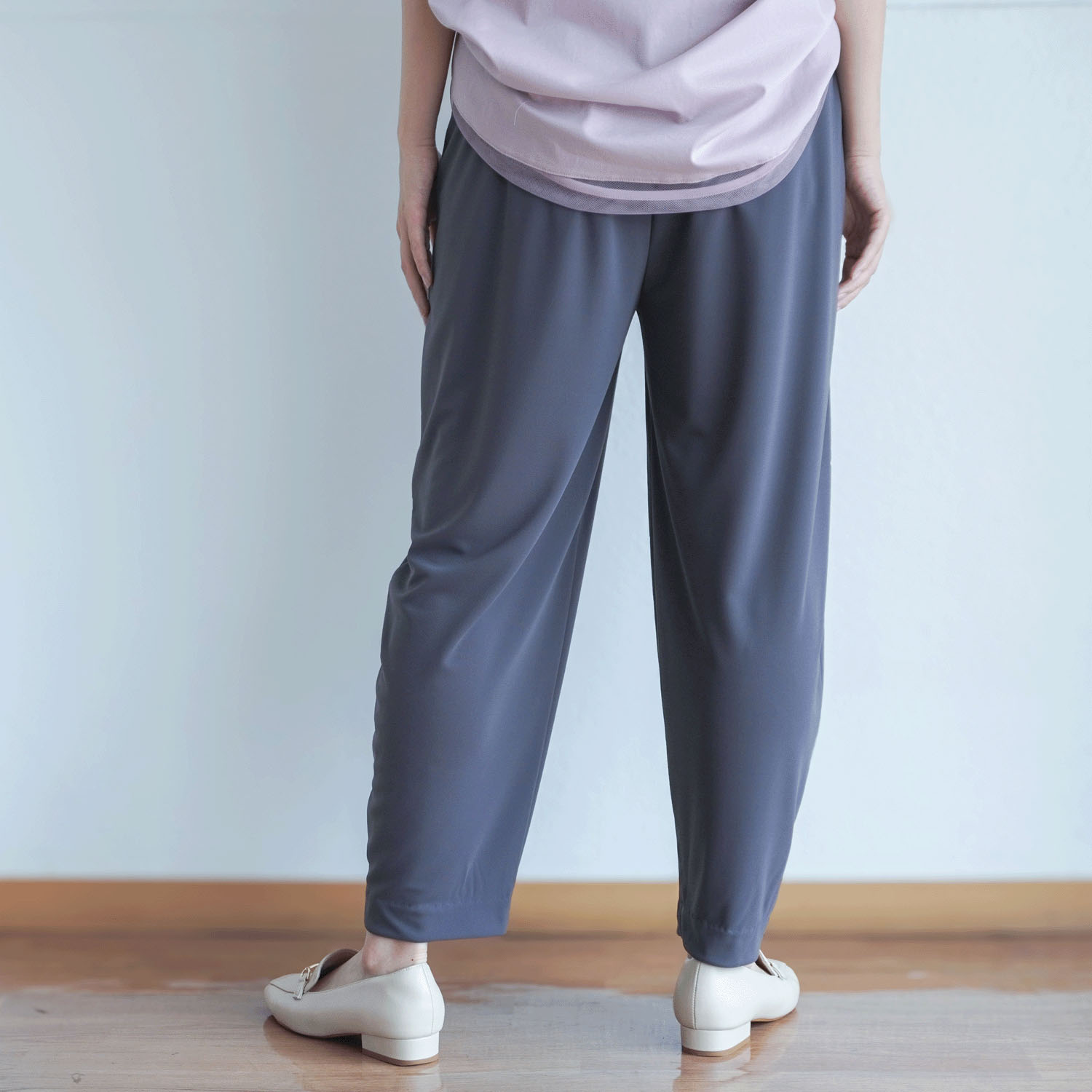 【Insta Live】タックワン ペオススムースコクーンパンツ - 画像9