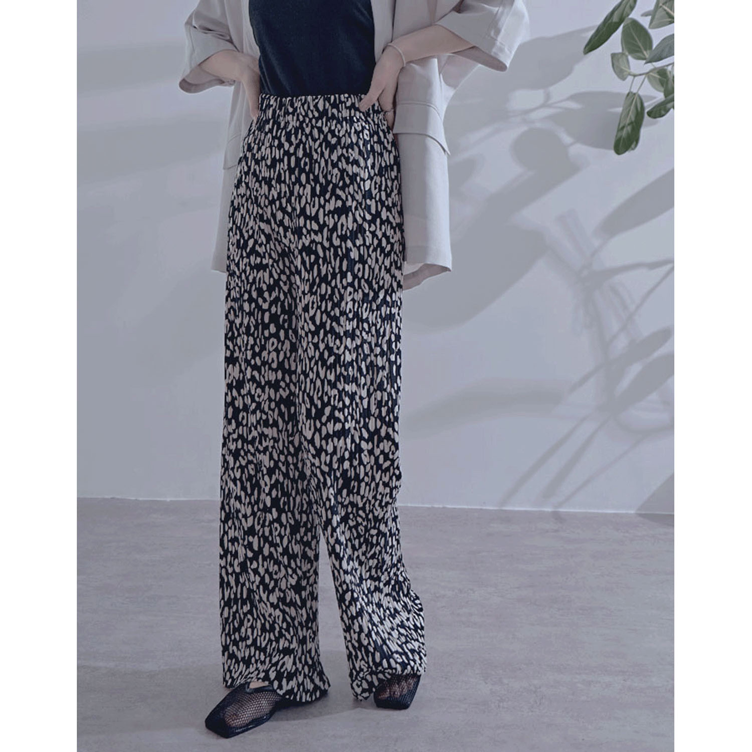 カットプリーツパンツ - 画像21