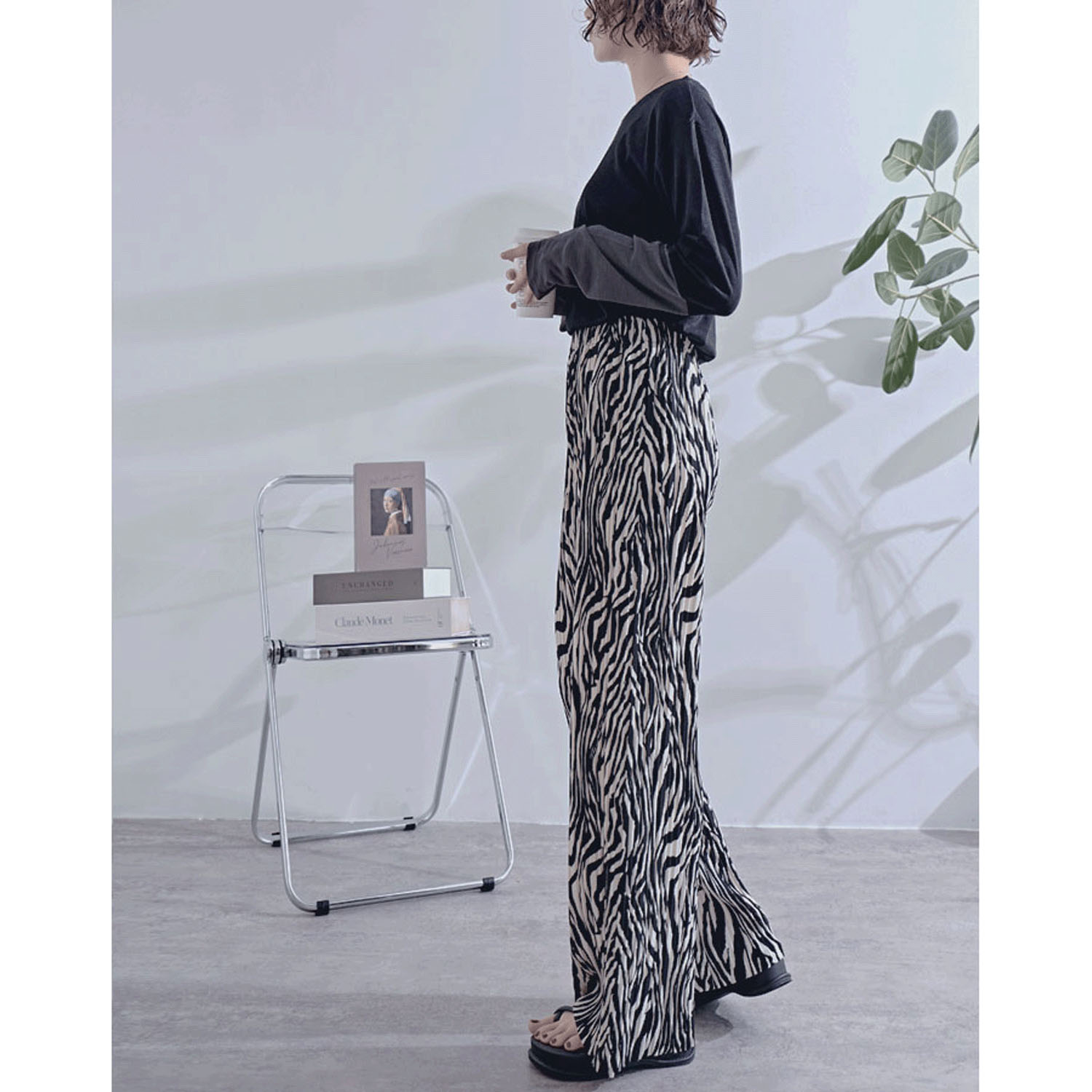 カットプリーツパンツ - 画像31