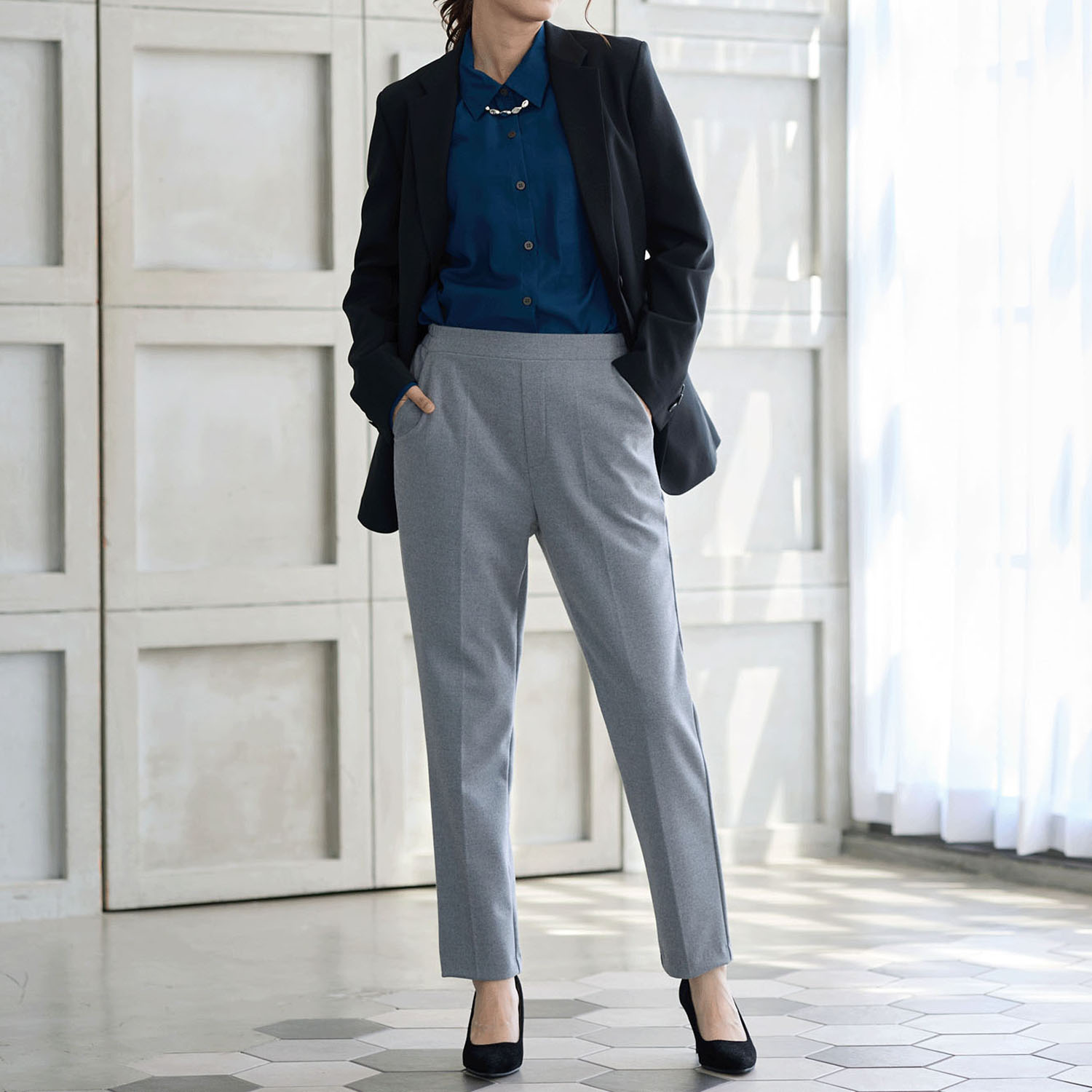 【Insta Live】TAKUMIBA ウーリッチウォーム 前ポケットクロプトテーパードパンツ - 画像2