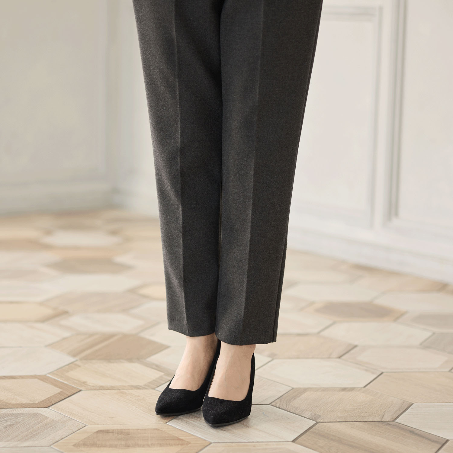 【Insta Live】TAKUMIBA ウーリッチウォーム 前ポケットクロプトテーパードパンツ - 画像13