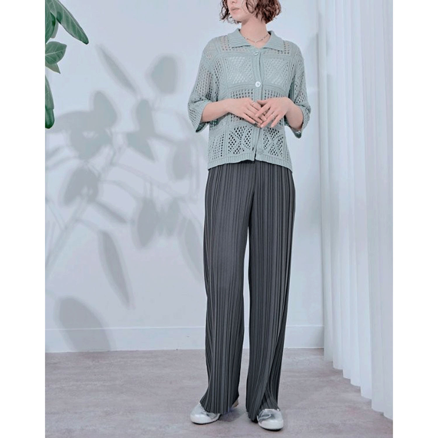 【ETONET限定お取り寄せ】プリーツパンツ - 画像11