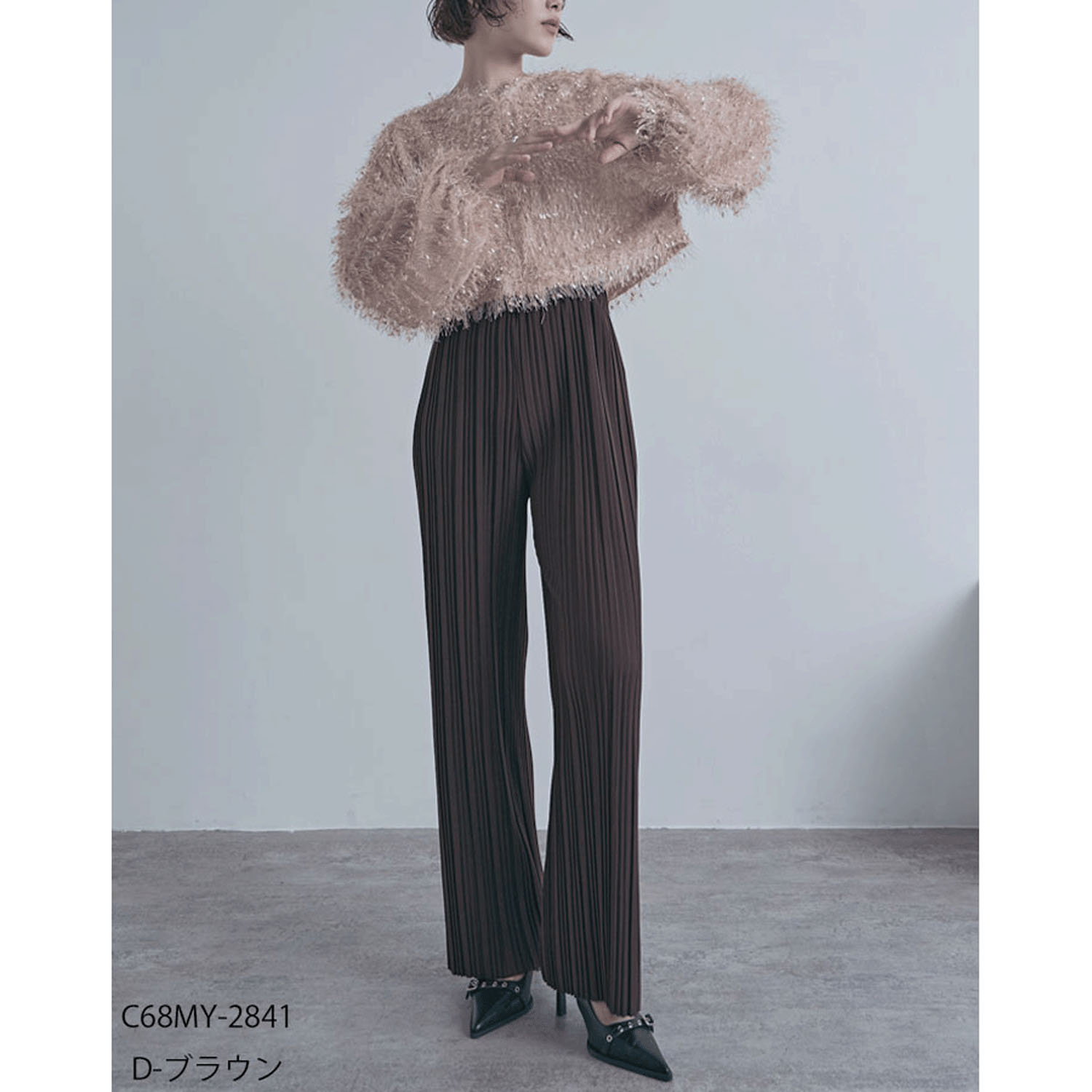 【ETONET限定お取り寄せ】プリーツパンツ - 画像1