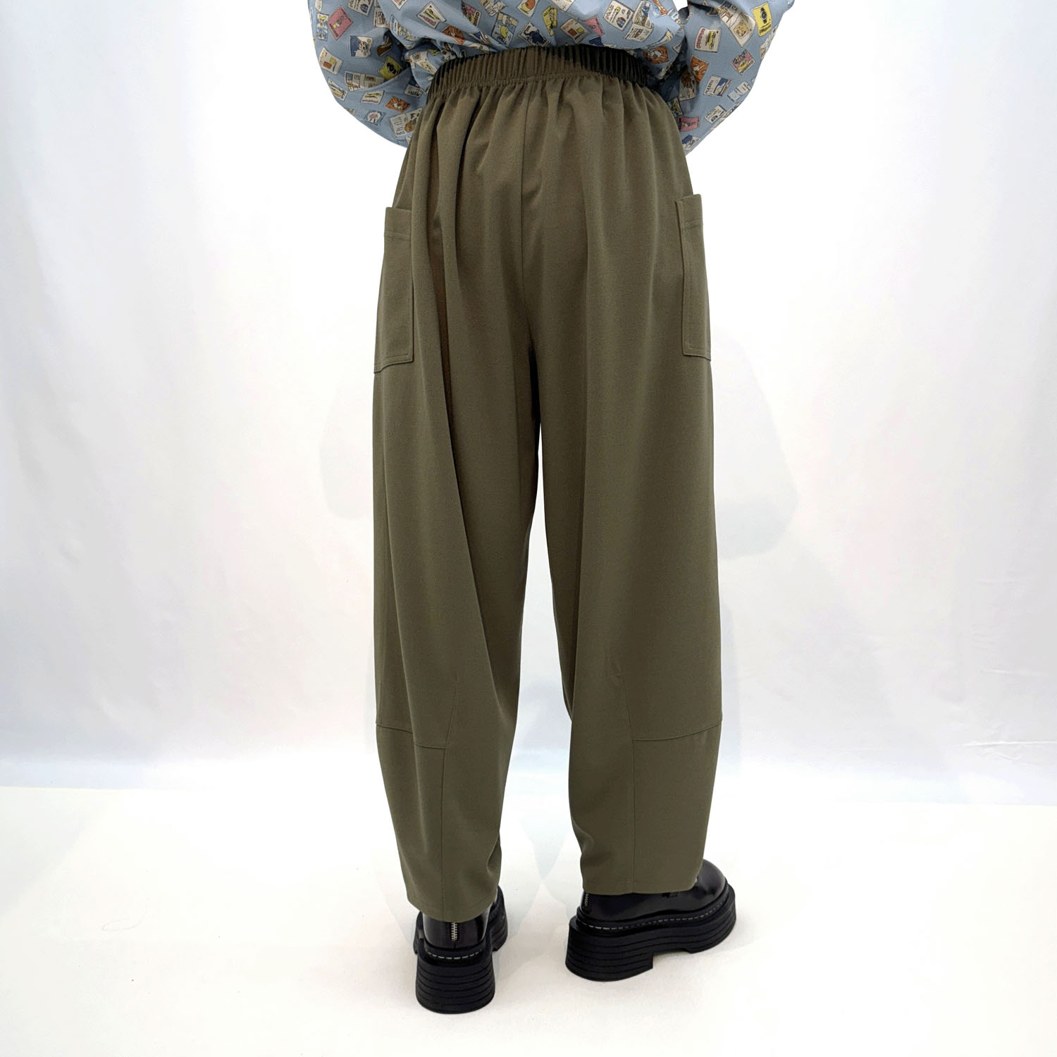 ライトジョーゼットバルーンパンツ - 画像3